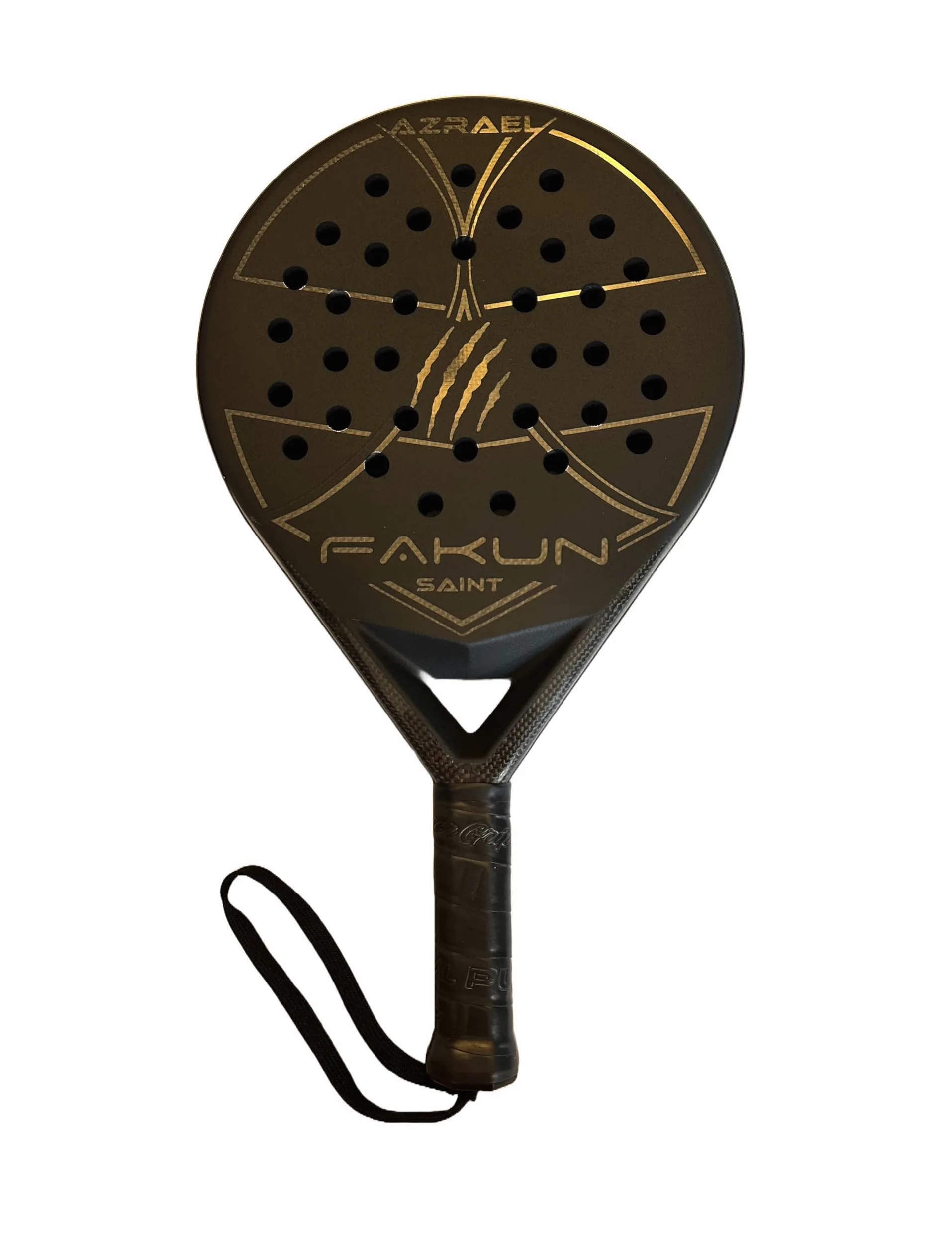 FAKUN Pala de Padel Azrael Black Edition Rugosa