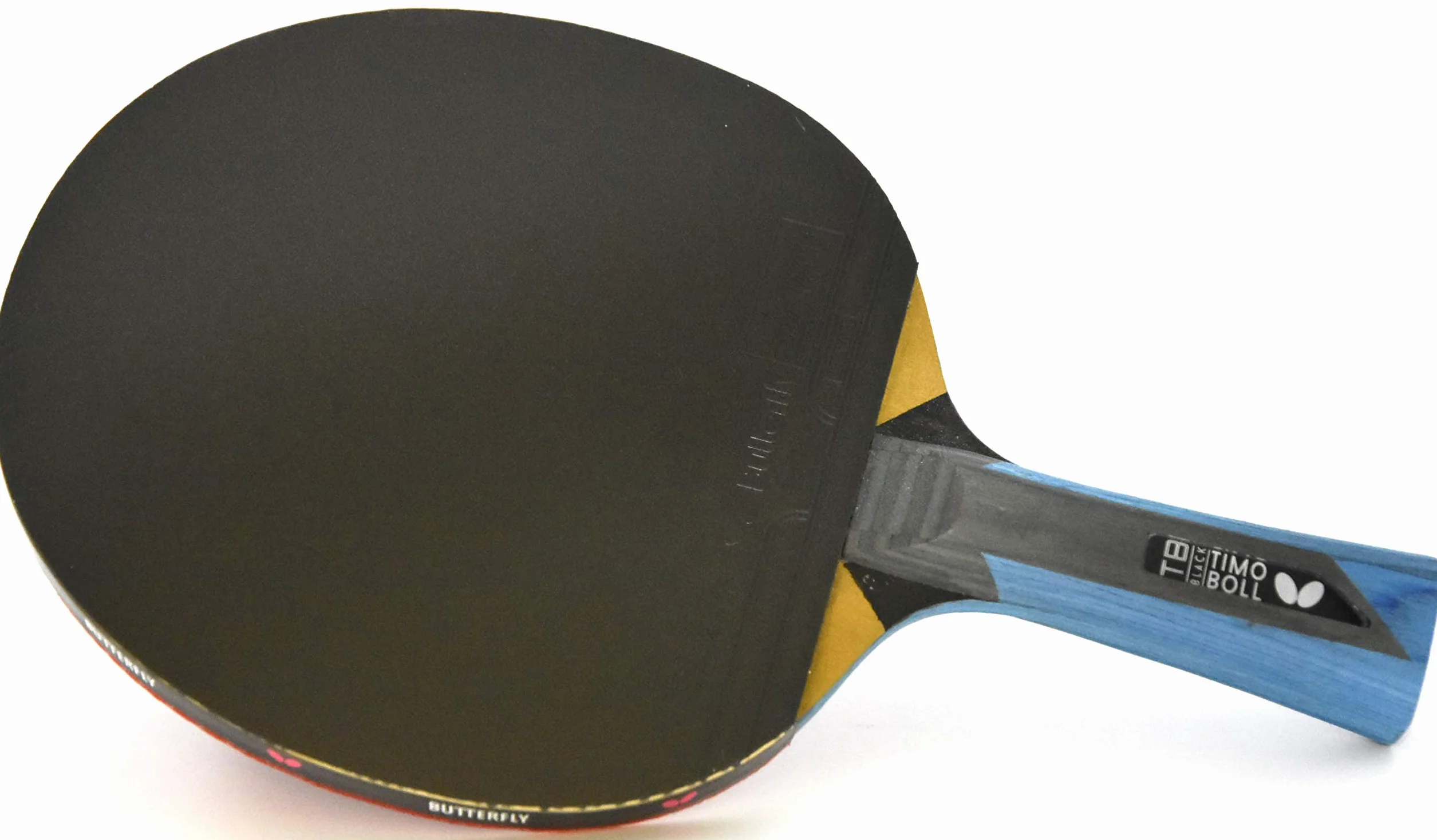 Timo Boll Butterfly Raqueta de Tenis de Mesa Adultos Negra M 85031