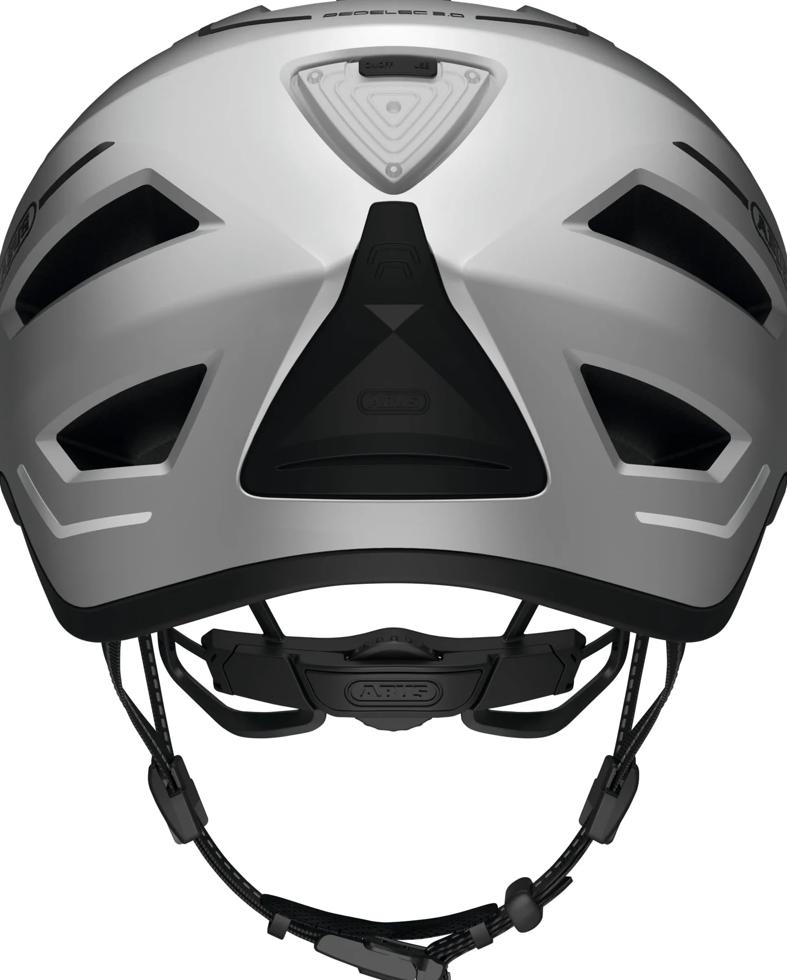 Casco urbano ABUS Pedelec 2.0 - Casco de bicicleta con luz trasera y protección para lluvia - Para el tráfico urbano - Para hombre y mujer