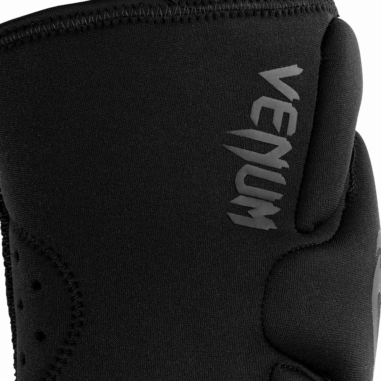 VENUM Kontact Rodillera de Gel, Pair, Negro/Negro, XS