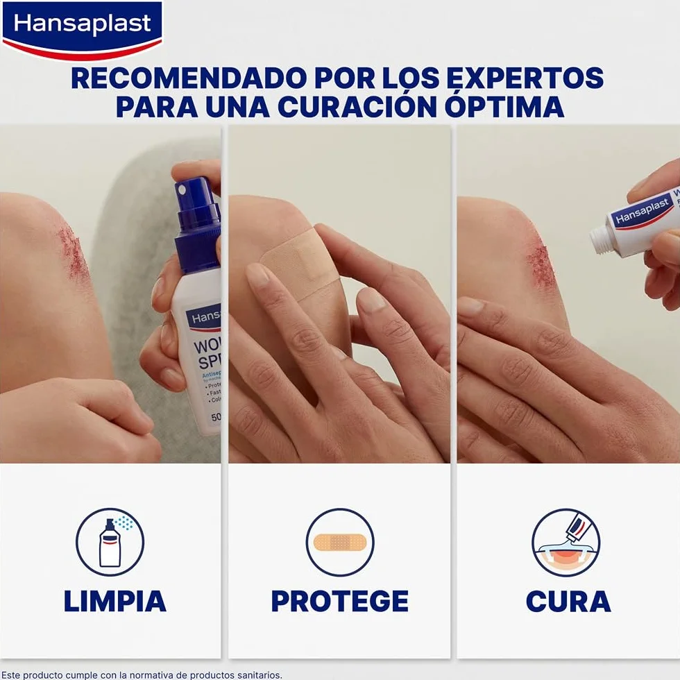 Hansaplast Universal Tira para cortar 10 x 6 cm apósitos impermeables transpirables