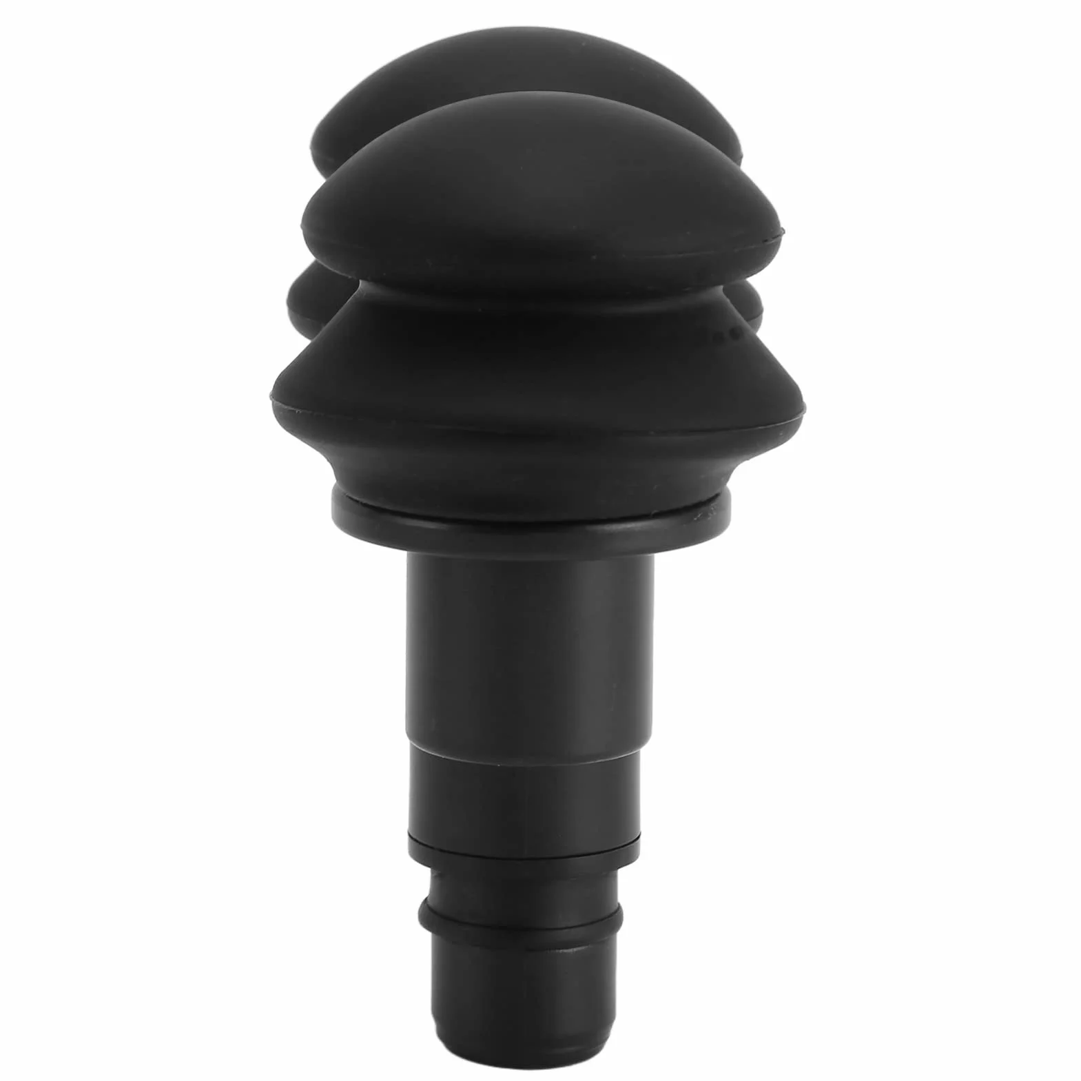 Cabezal de Pistola de Masaje Muscular, Cabezal de Masajeador de Fascia con Cojín de Gas Doble de 18 mm