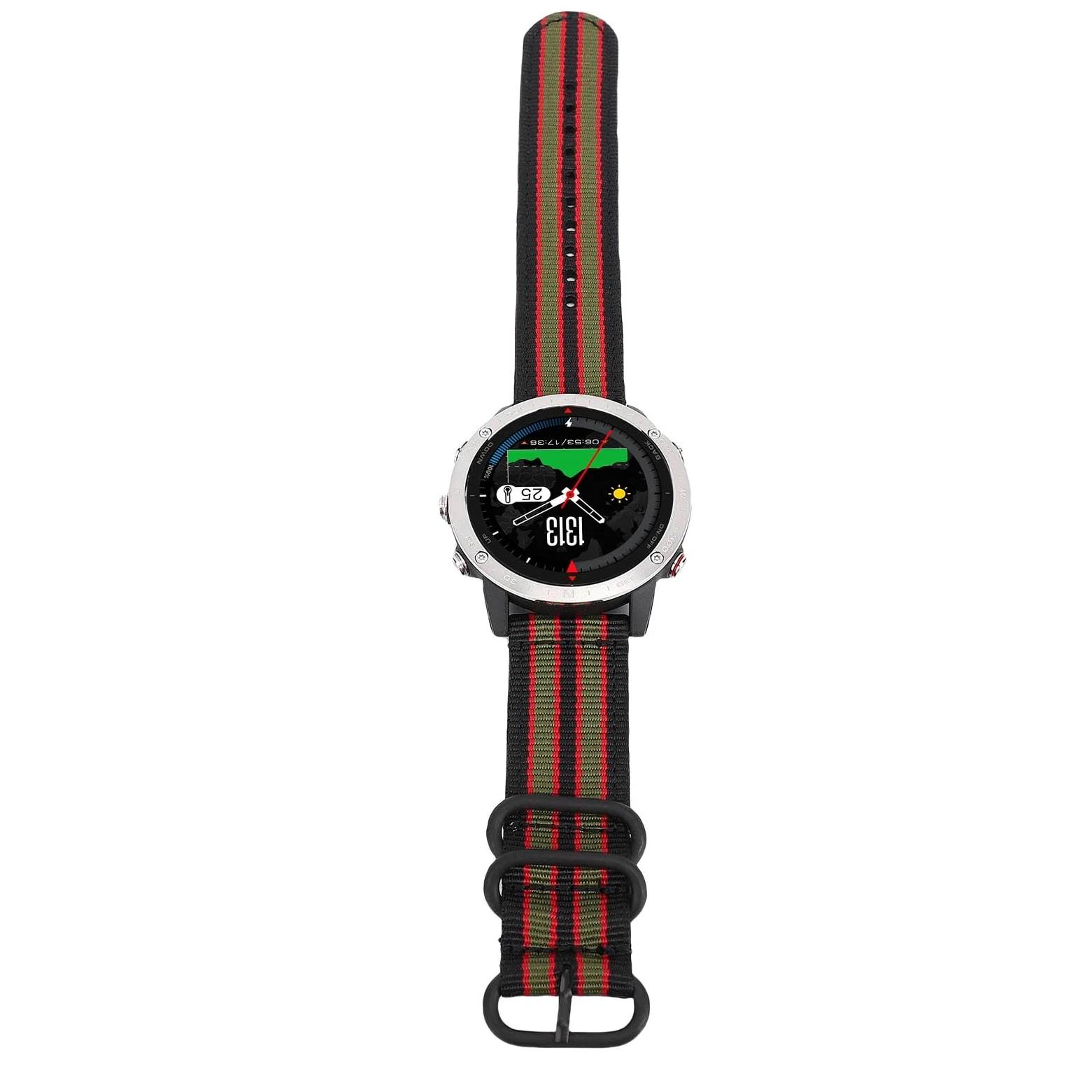 Reloj Deportivo Inteligente, Ordenador de Buceo Ligero de Nailon de Aleación de Ti con Sensor de Profundidad de Barómetro para Nadar, Bucear y Bucear
