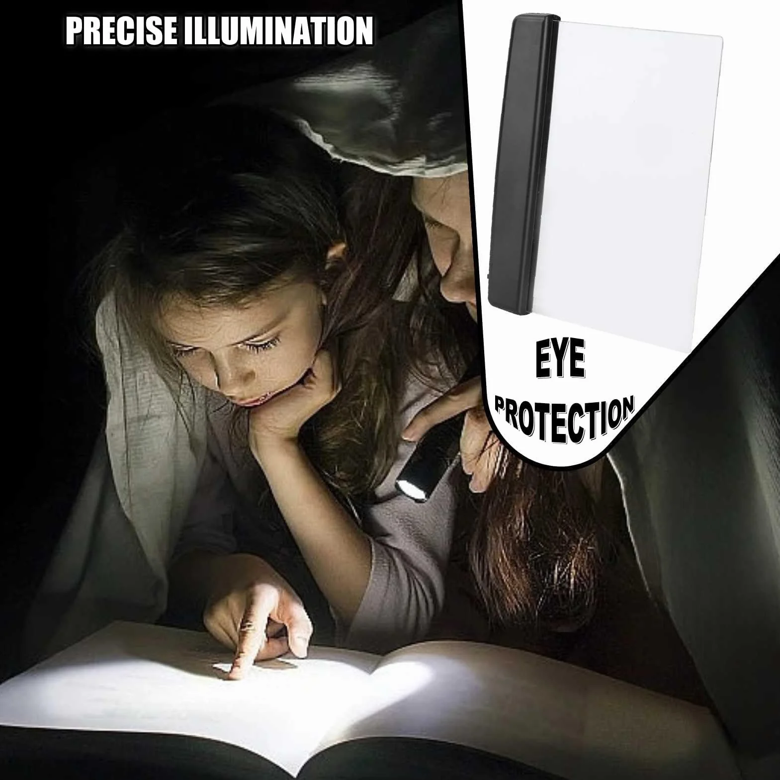 HERCHR Luz Para Leer Libros En La Cama, Lampara Lectura Para El Dormitorio