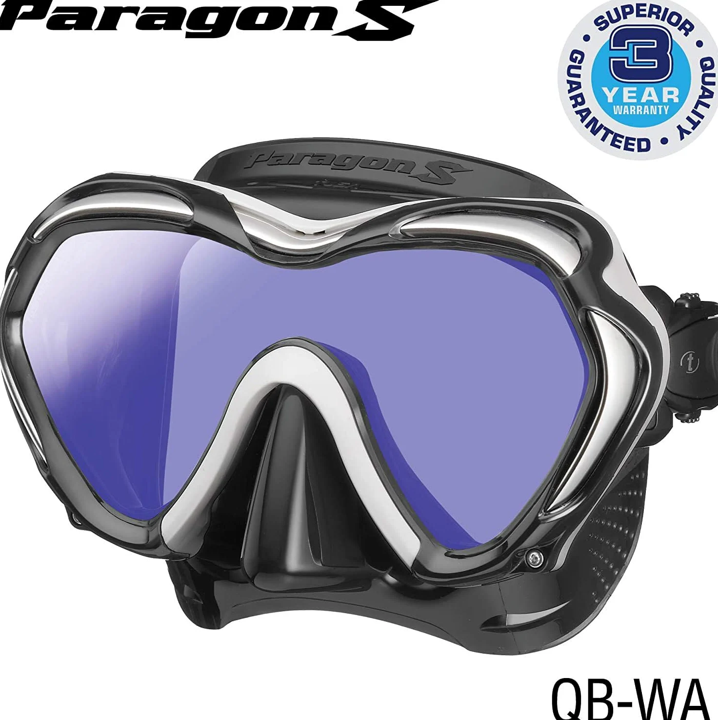 Tusa M1007S Paragon S Mask Black/Energy Green, Gafas Bucear
