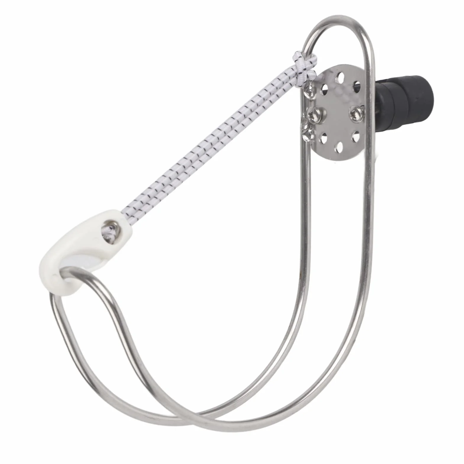 Soporte de aro Salvavidas, Soporte de Anillo de Anillo Salvavidas de Acero Inoxidable de 5.3 Pulgadas Soporte de Herradura para Barco Marino