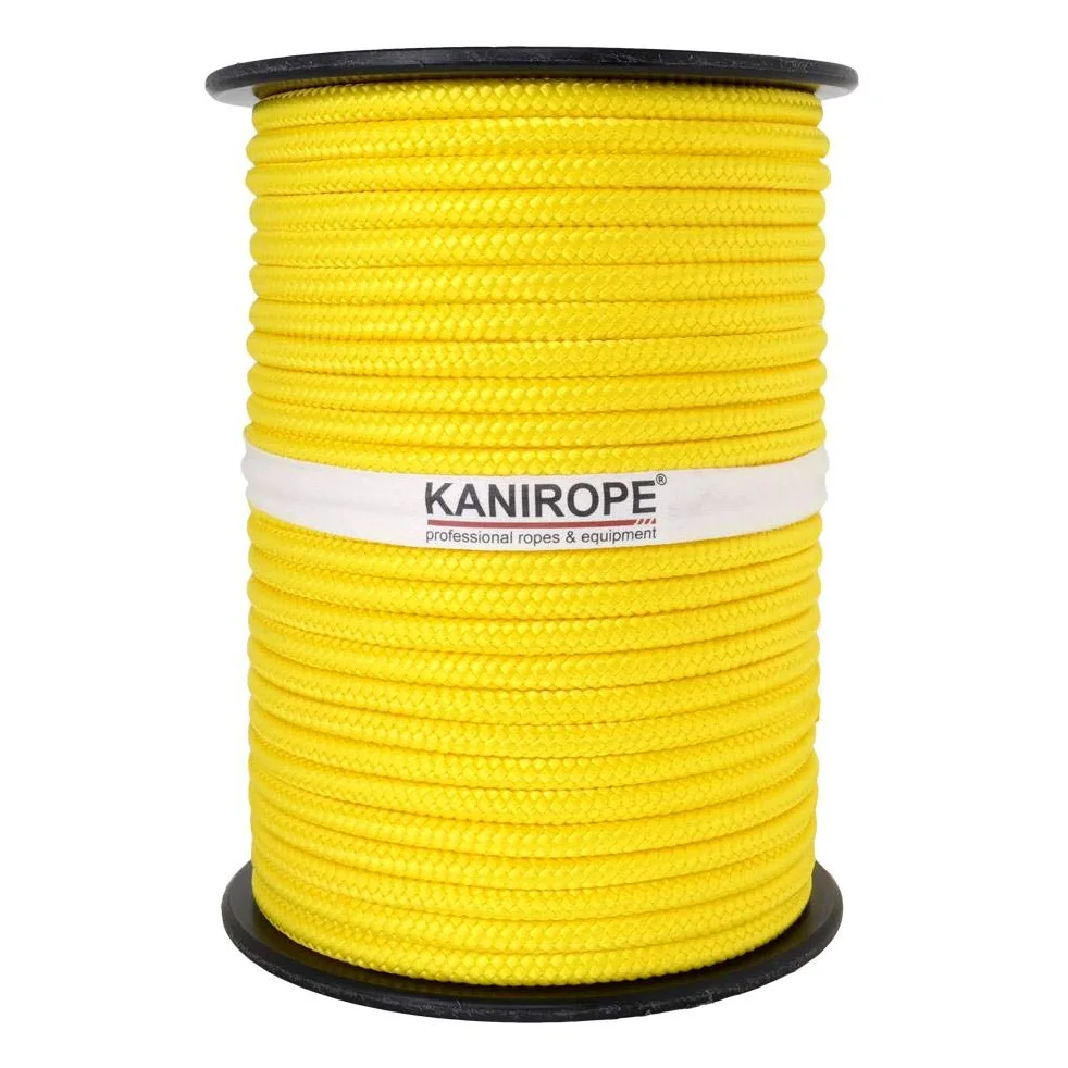 PP cuerda cuerda de polipropileno (SH 18 mm 100 m Color Amarillo (1132) trenzado