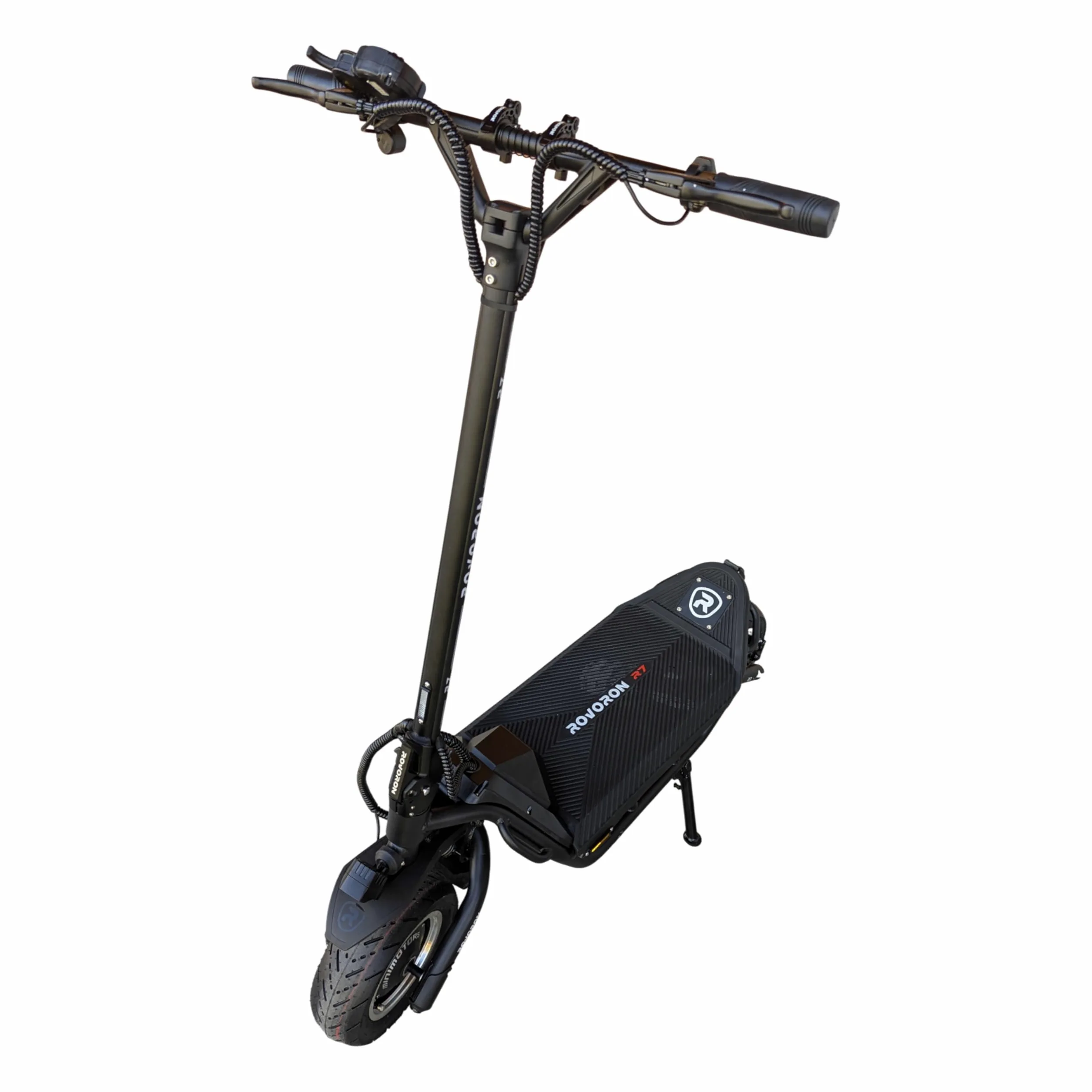 ROVORON R7 Patinete Eléctrico, 60 V 28 Ah, Motores Dobles, Neumáticos Tubeless, Firma LED