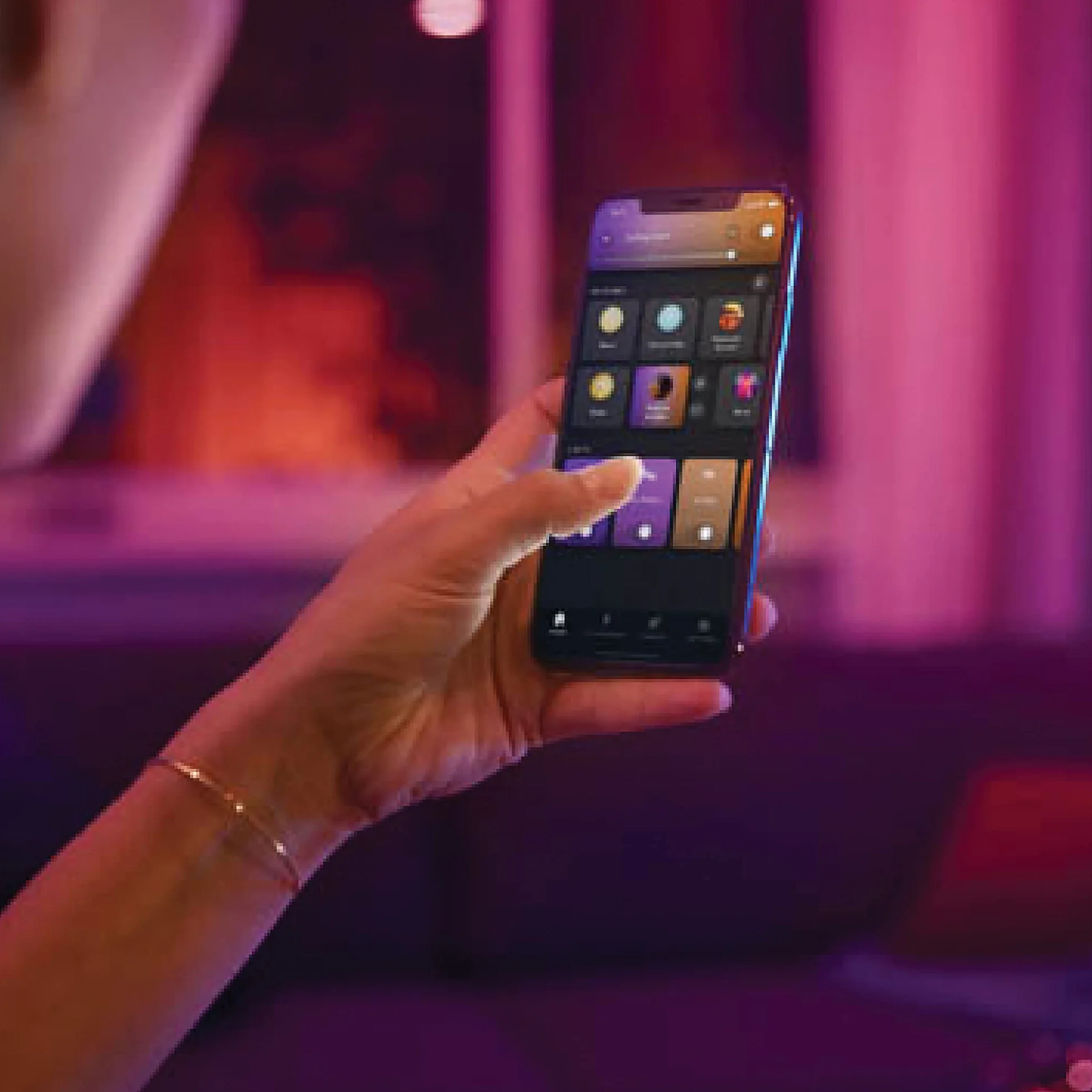Philips Hue Startkit 2xE27 Puente Regulador Intensidad Blanco Color