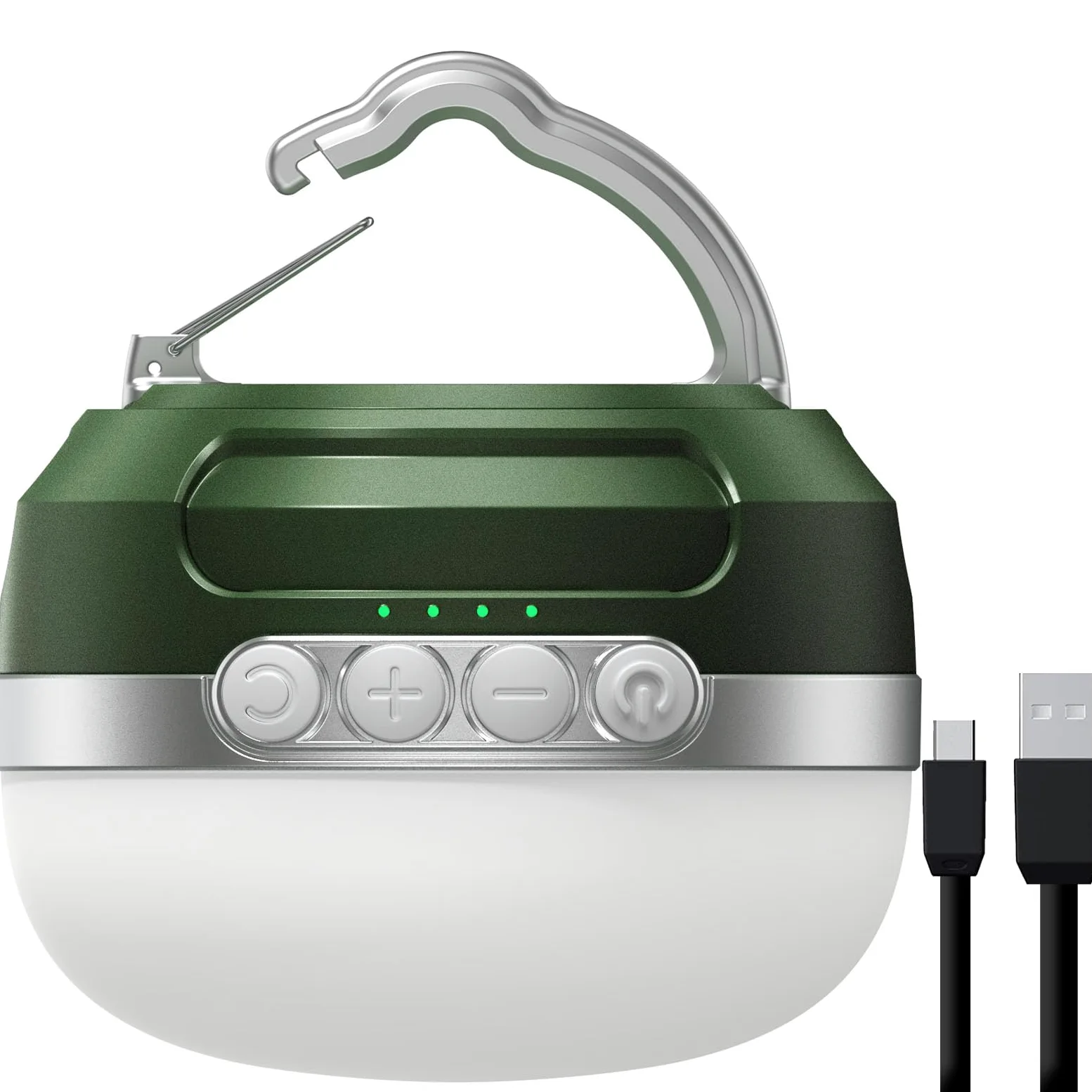 Linterna de camping recargable 8400mAh, lámpara LED camping con cambio de color RGB, 5 modos de iluminación, impermeable y potente imán para pesca, senderismo de emergencia