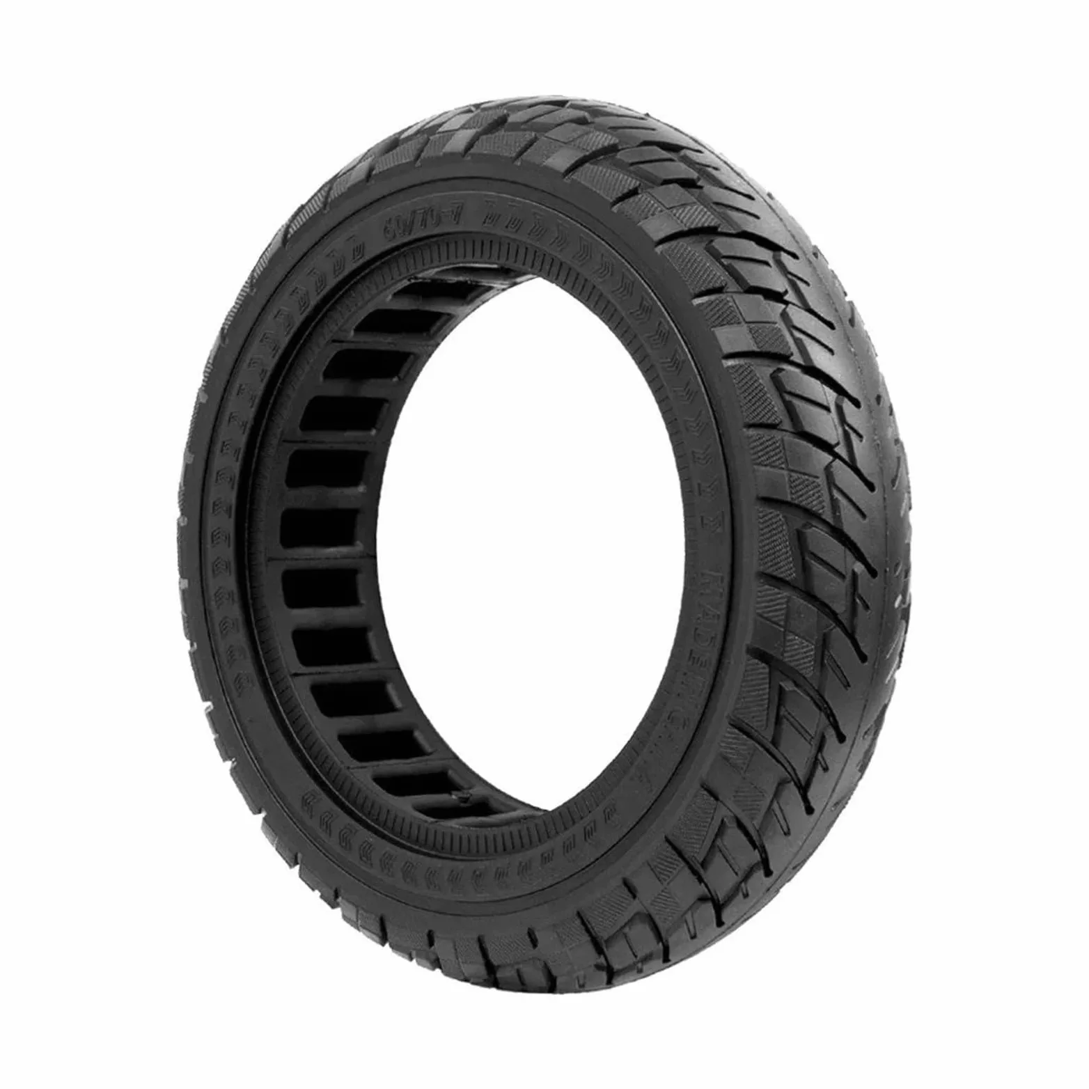 Neumáticos sólidos for patinete eléctrico Xiaomi, 4 Pro de 10 pulgadas, antiexplosión, con diseño panal, 60/70-7.0, sin cámara Neumático macizo para patinete eléctrico