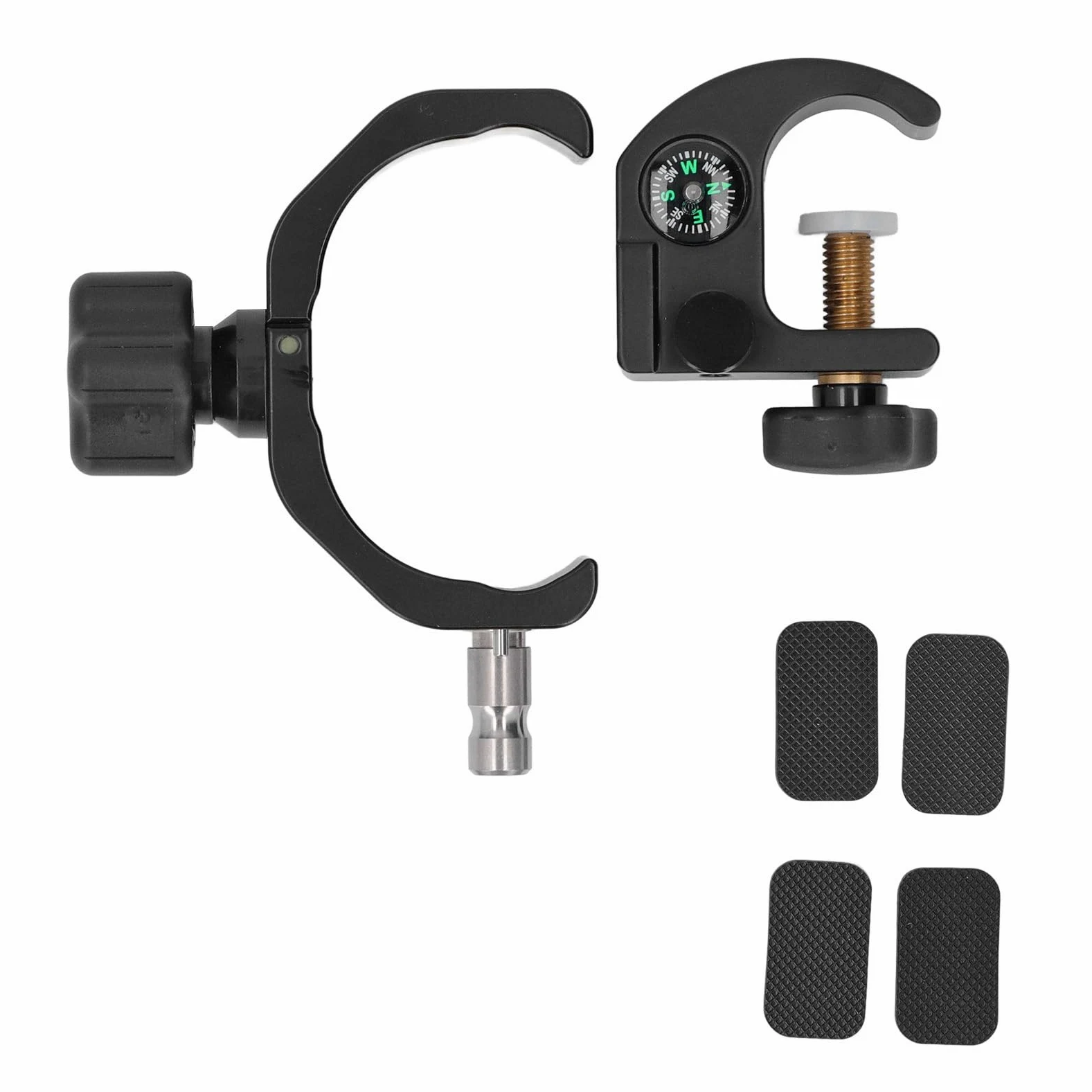 Soporte colector con brújula GPS RTK Soporte Universal portátil Ajustable para Soporte de Poste para iHand30, Accesorios industriales, Material de Aluminio anodizado Duradero con