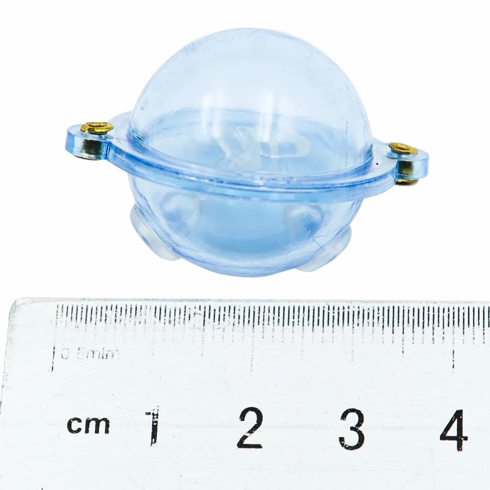 Sarini 5 uds Flotador de Pesca Bolas de plástico ABS Bola De Agua flotadores de Burbujas Aparejos de Pesca en el mar Accesorios al Aire Libre