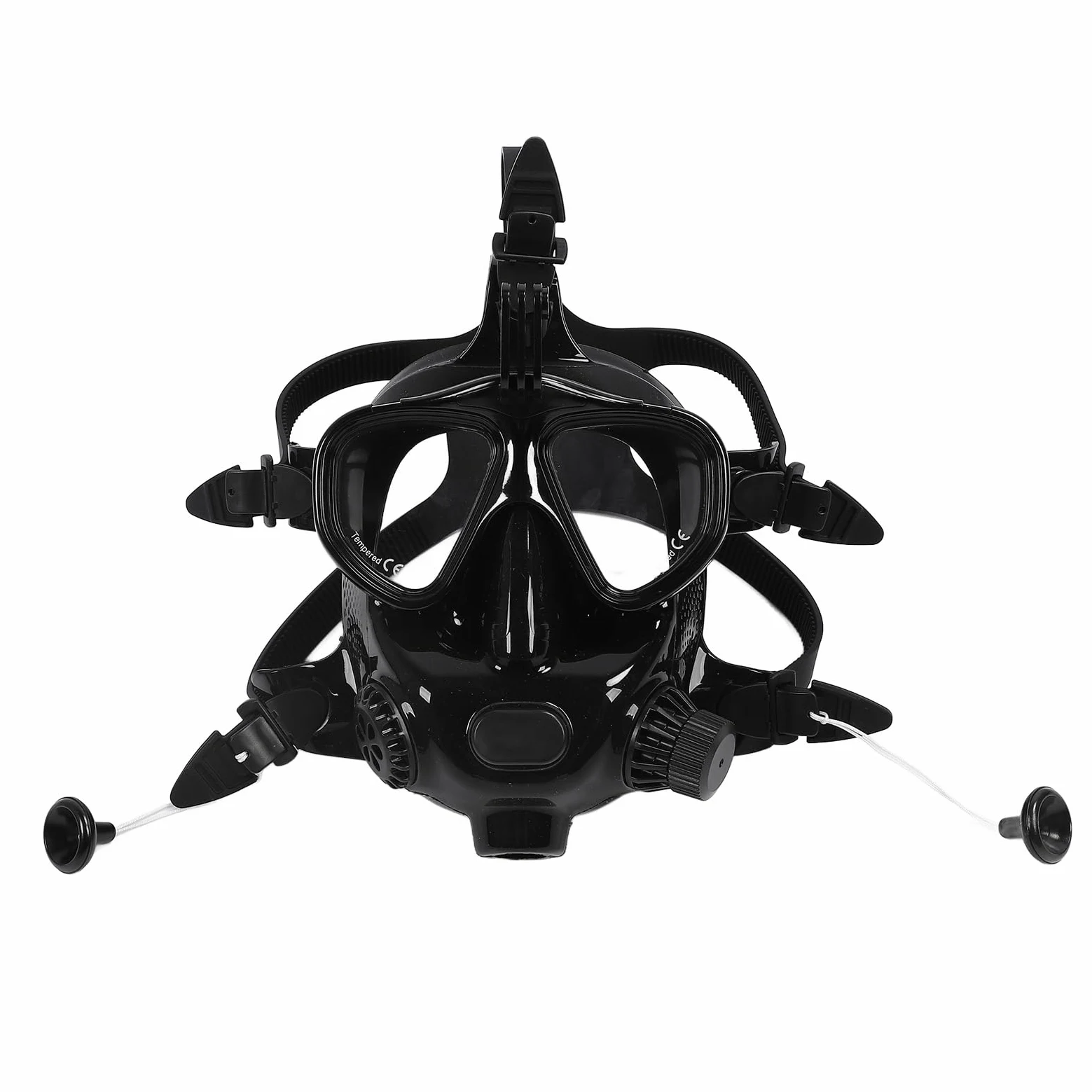 DIDEEP - Mini tanque de buceo con gafas de buceo de cara completa, tanque de oxígeno portátil de 1 litro y equipo de esnórquel para los entusiastas de la exploración submarina y el esnórquel