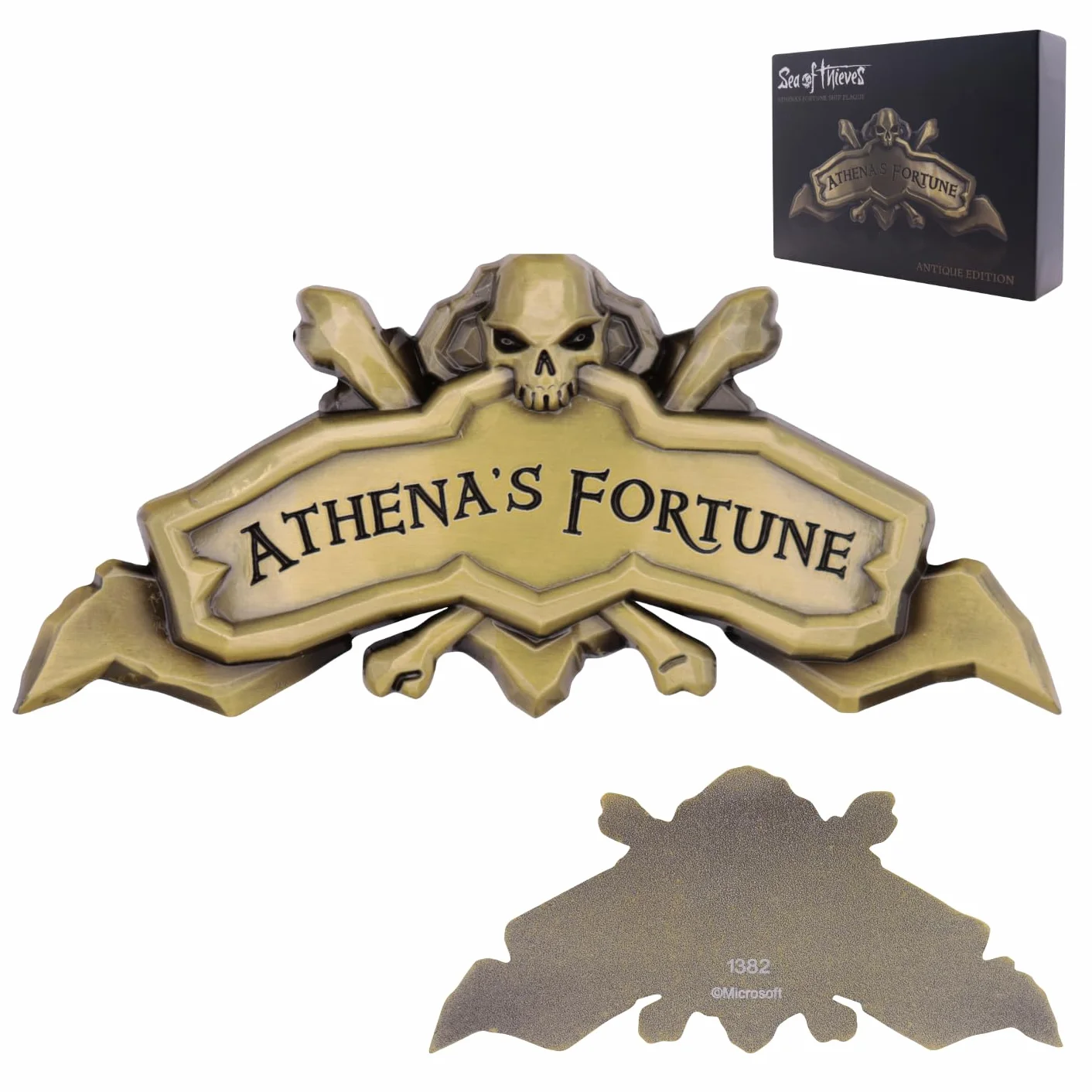 FaNaTtik Sea of Thieves - Placa Antigua de Barco de la Fortuna de Atenas