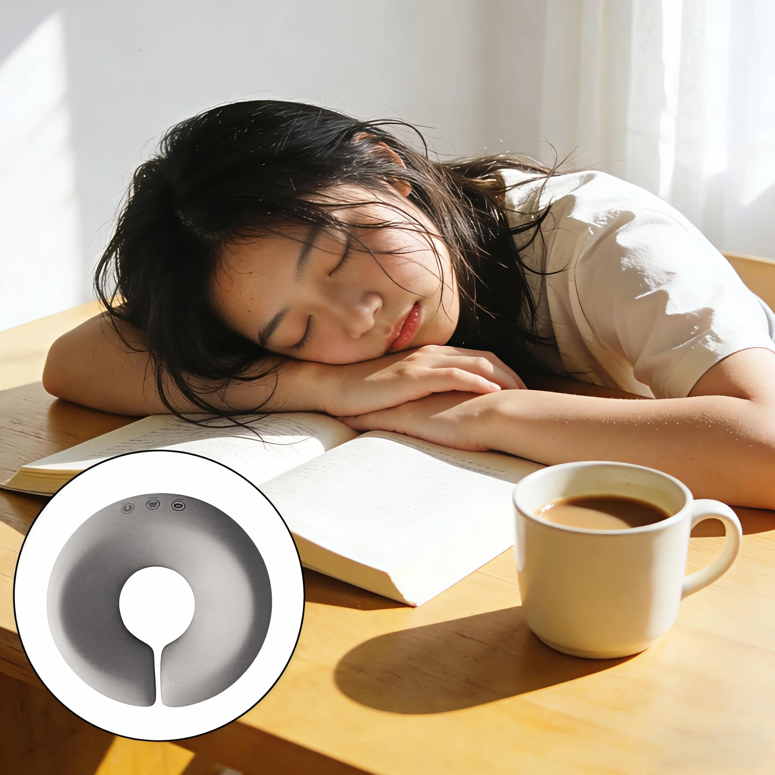 Cojín para Salón de Belleza Almohada Facial de Masaje Reposacabezas U-Forma Cómodo Boca Abajo Suave Resistente (Gris)