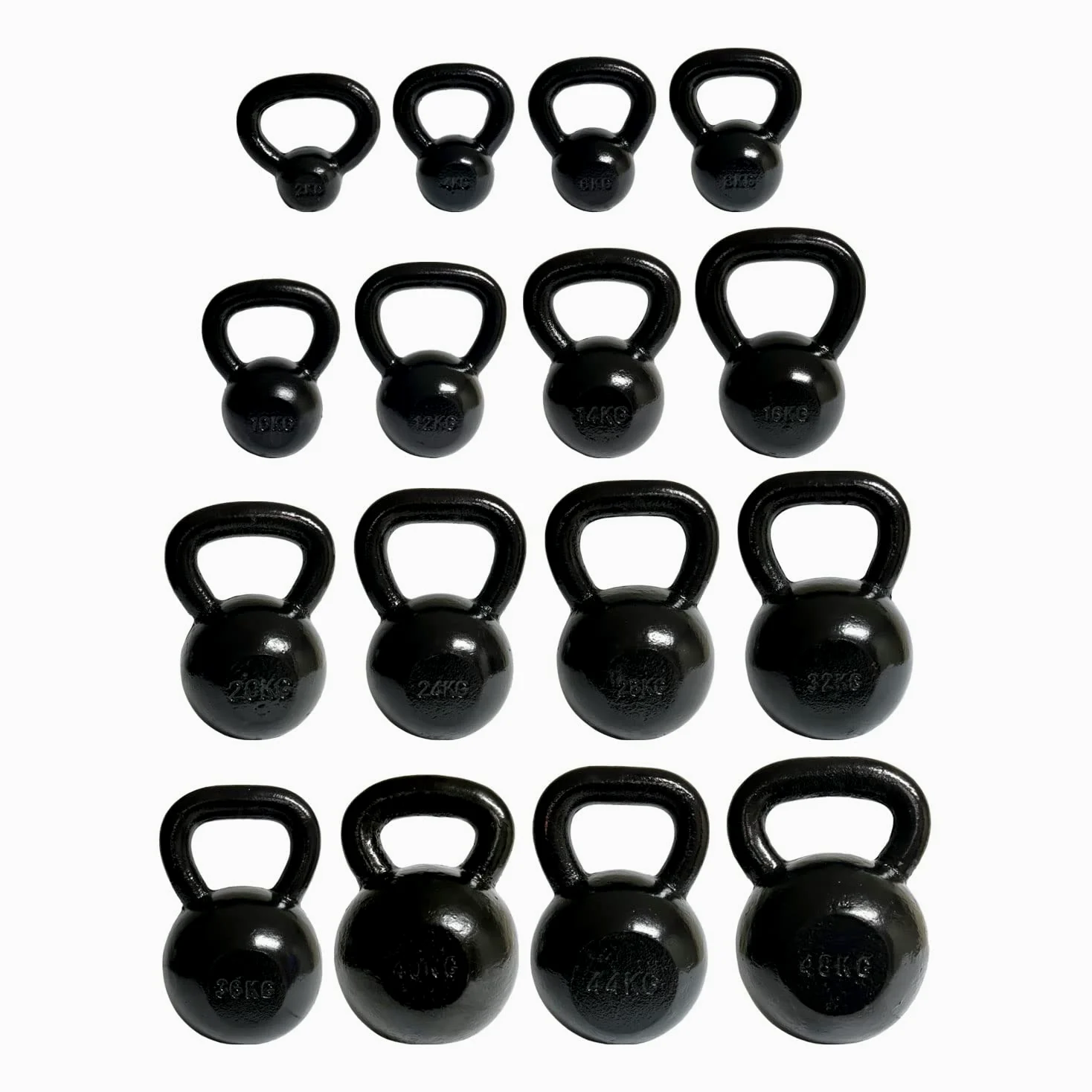 Fitness First Pesa rusa de hierro fundido, 12 kg