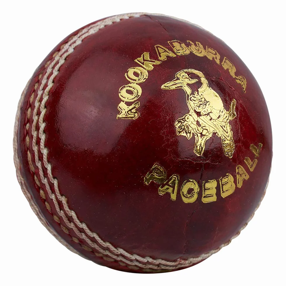 Kookaburra Paceball Cricket Ball, Red - Mens and Youths