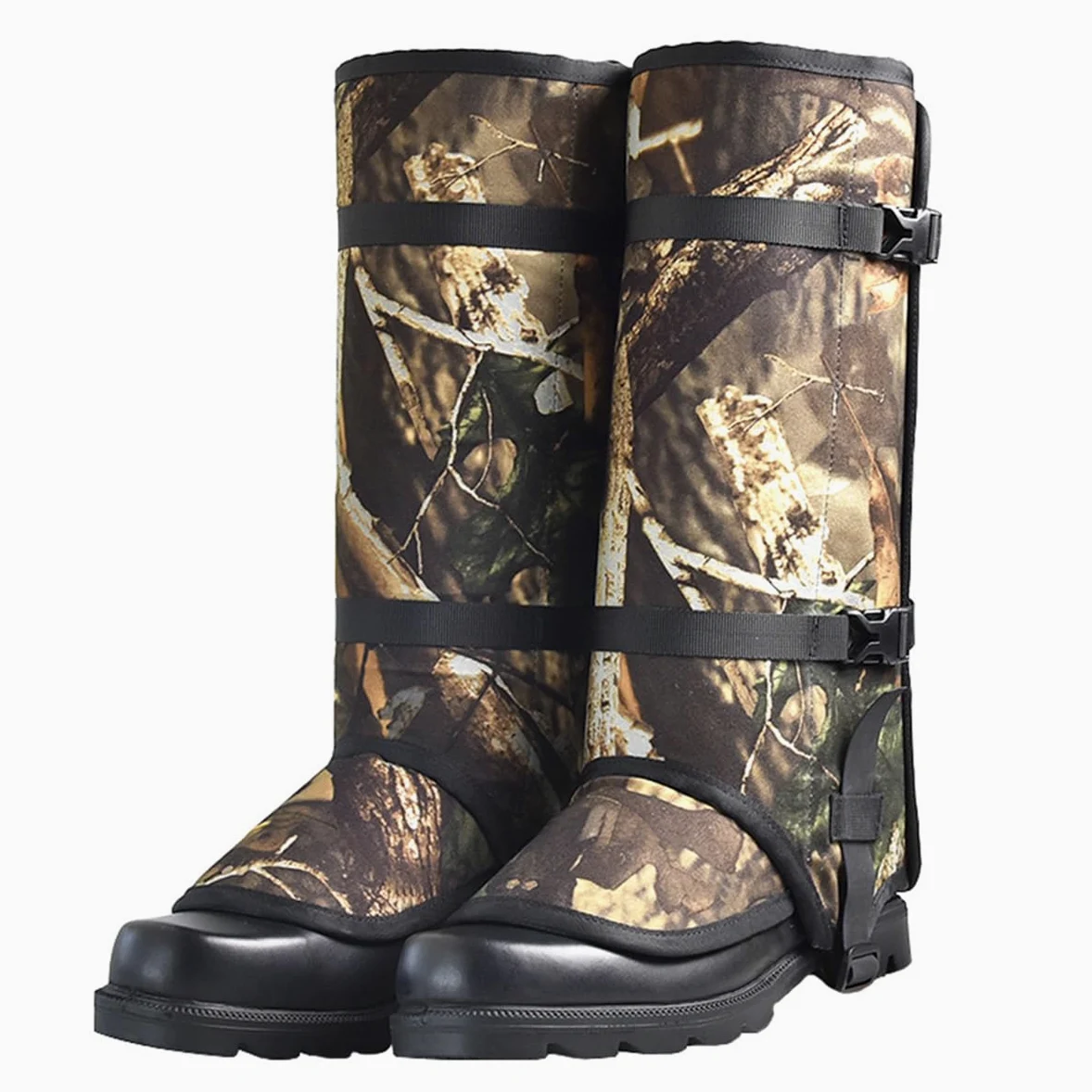 Polainas de Serpiente Caza, Impermeable Leggings de Serpiente Anti-Mordedura, Transpirable Polainas de Nieve para Hombre y Mujer, Piernas, Senderismo, Esquí, Senderismo, Escalada
