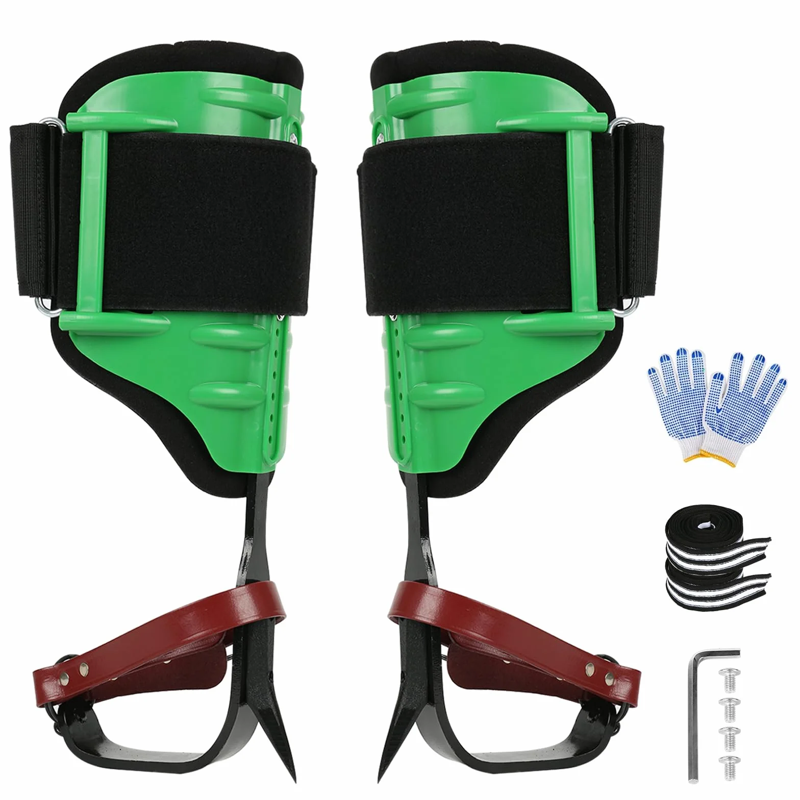 Crampones de escalada de árboles, juego para escalada y recolección de frutas