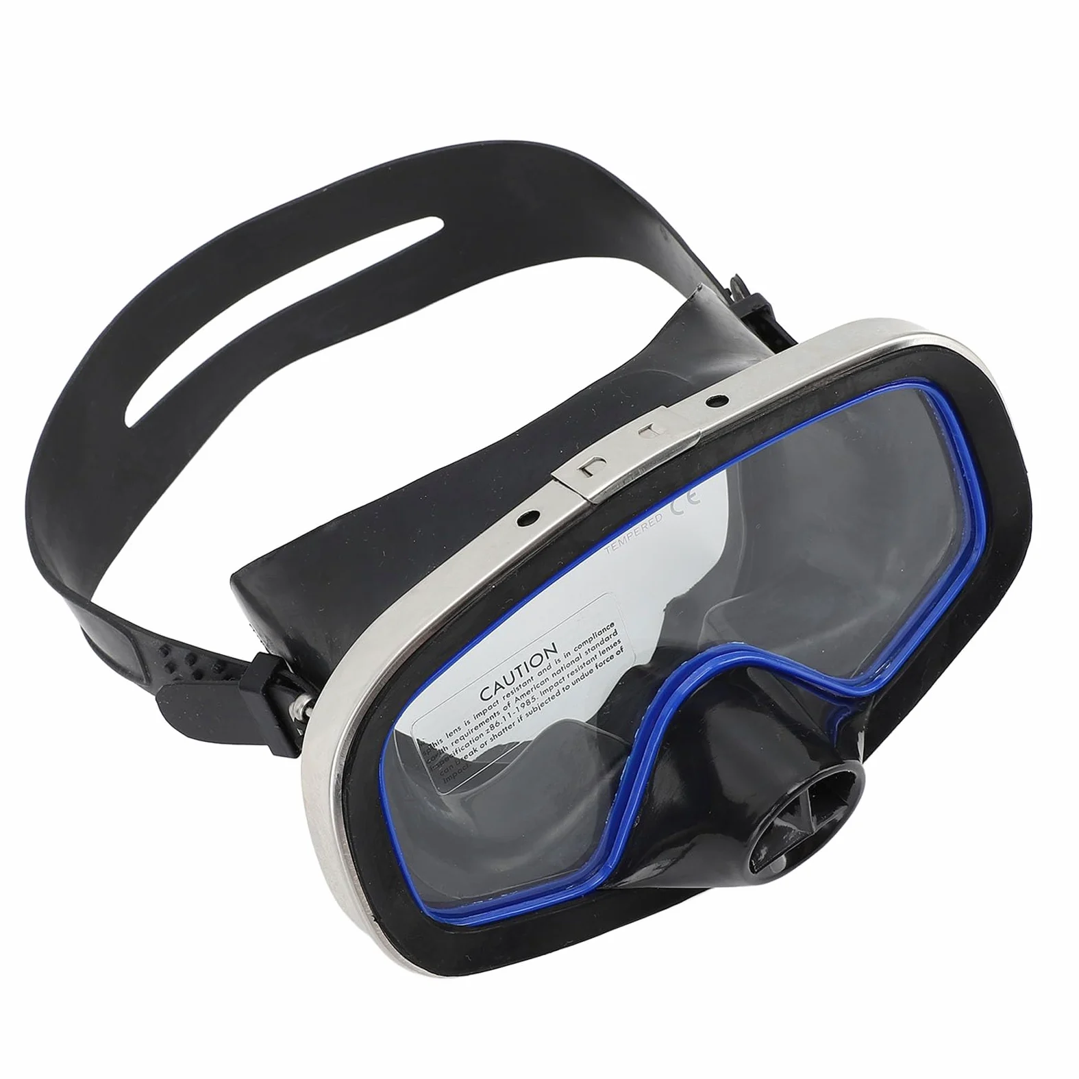 Gafas de Buceo, Lentes de Vidrio Templado a Prueba de Agua de Silicona, Gafas Subacuáticas con Vista Clara, Cómodas a Prueba de Arañazos para Bucear, Nadar y Bucear