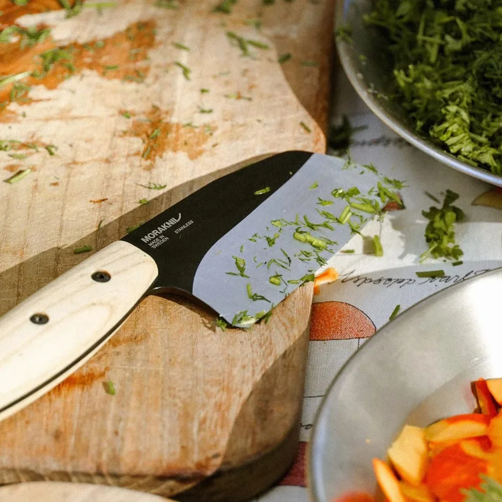 Morakniv Cuchillo de Acampada y Senderismo Marca Unisex Adulto