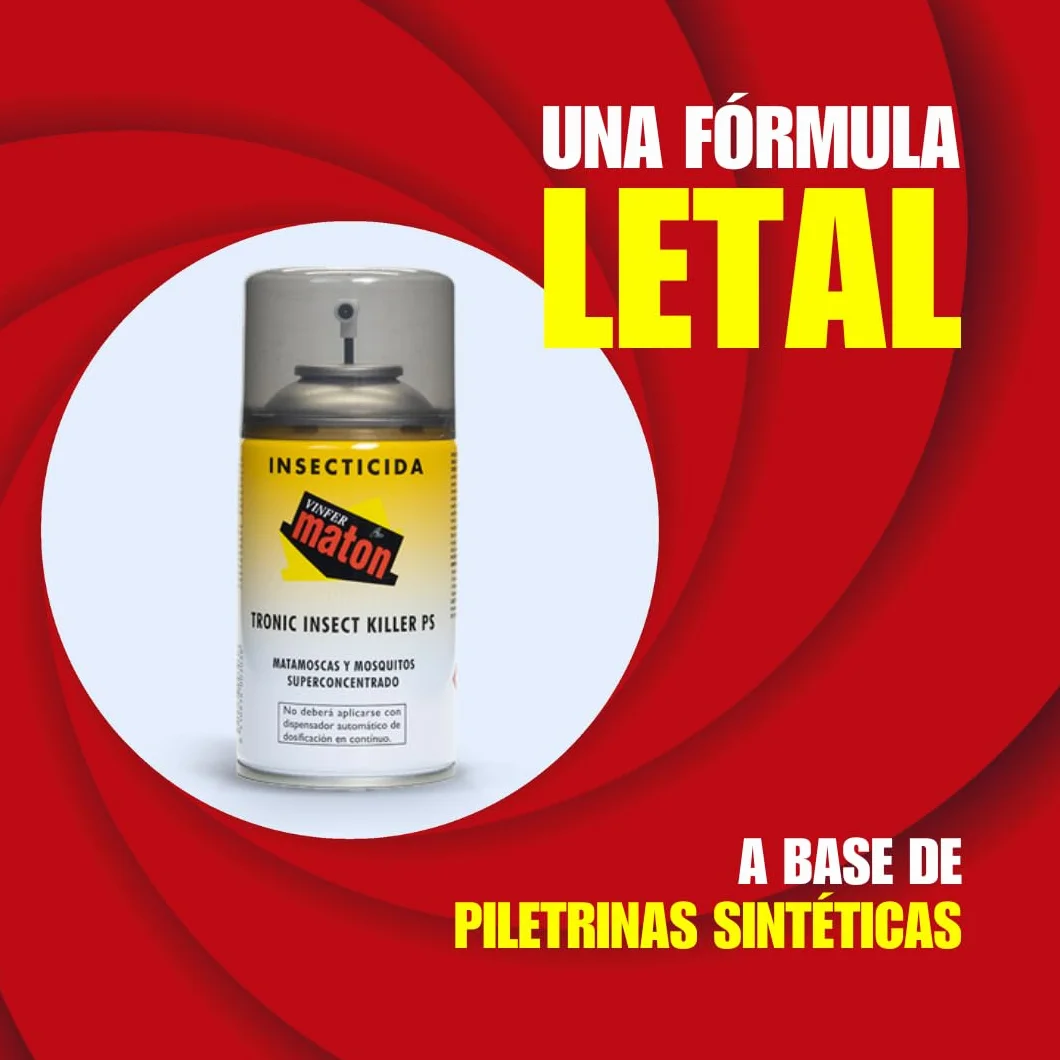 Insecticida Mosquitos y Moscas Concentrado Matón PS 250ml