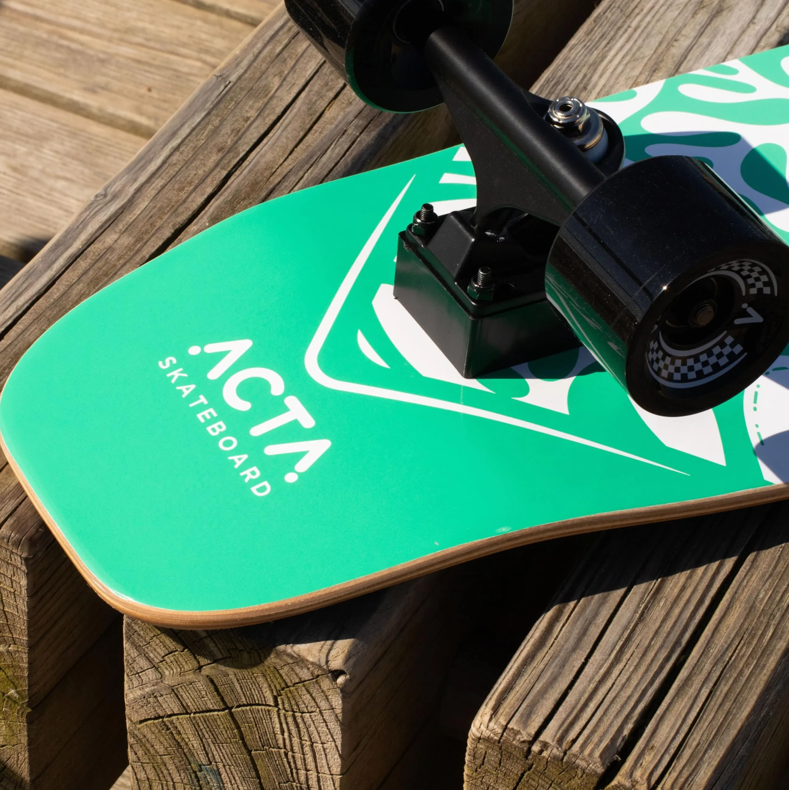 ACTA Surfskate Seaweed 31" Tabla de Surf Arce 7 Pliegues para Principiantes Intermedios Pumptrack Cruising Carving Urbano