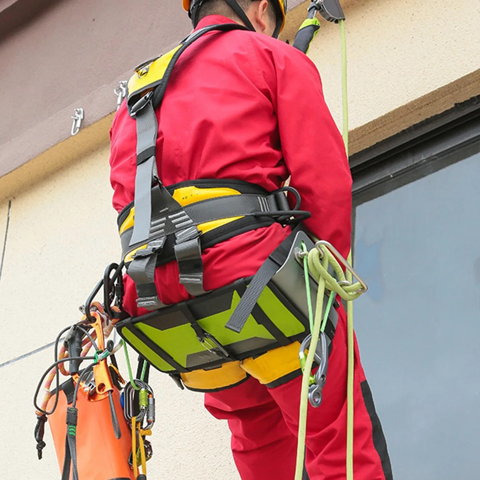 Arnés de escalada Protección De Escalada En Roca, Ayudas Para La Vida | Sillín Cómodo Para Escalada En Árbol para hombres mujeres profesionales principiantes techado trabajo aéreo andamios