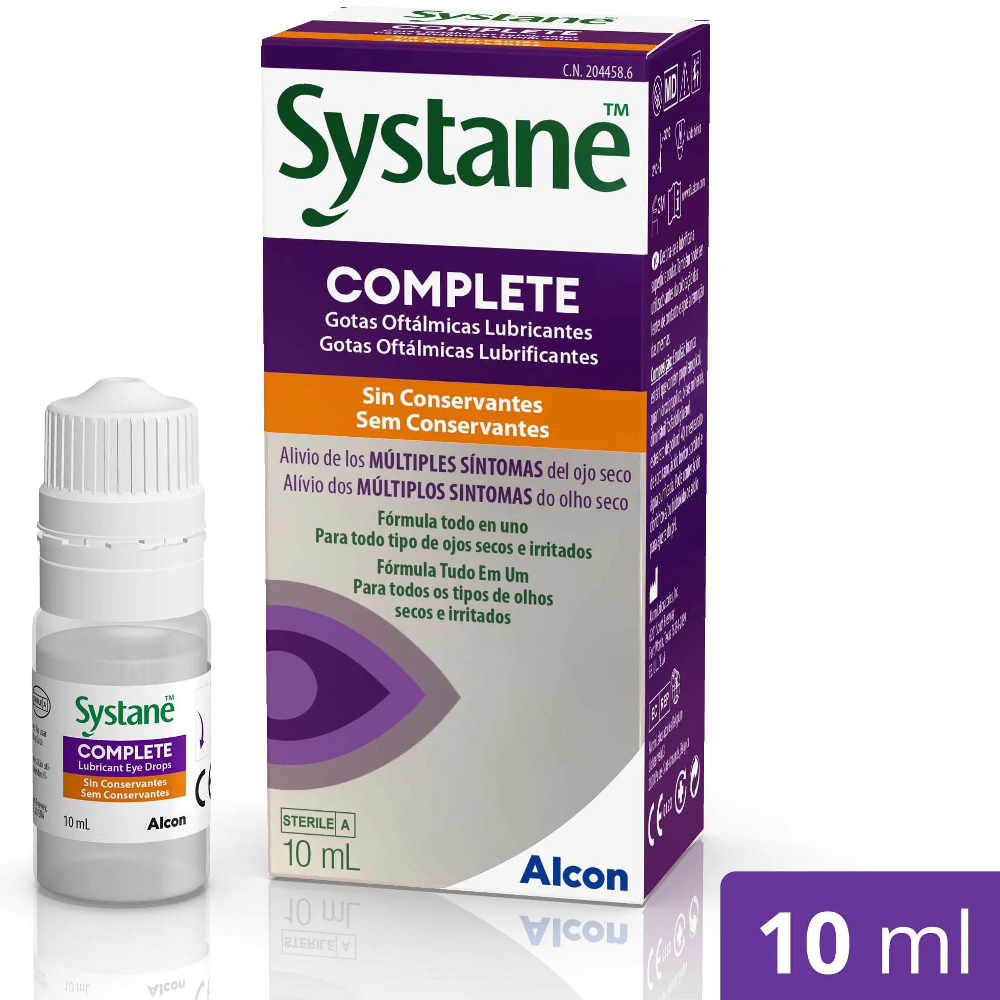 Systane Complete gotas oftálmicas sin conservantes 10 ml