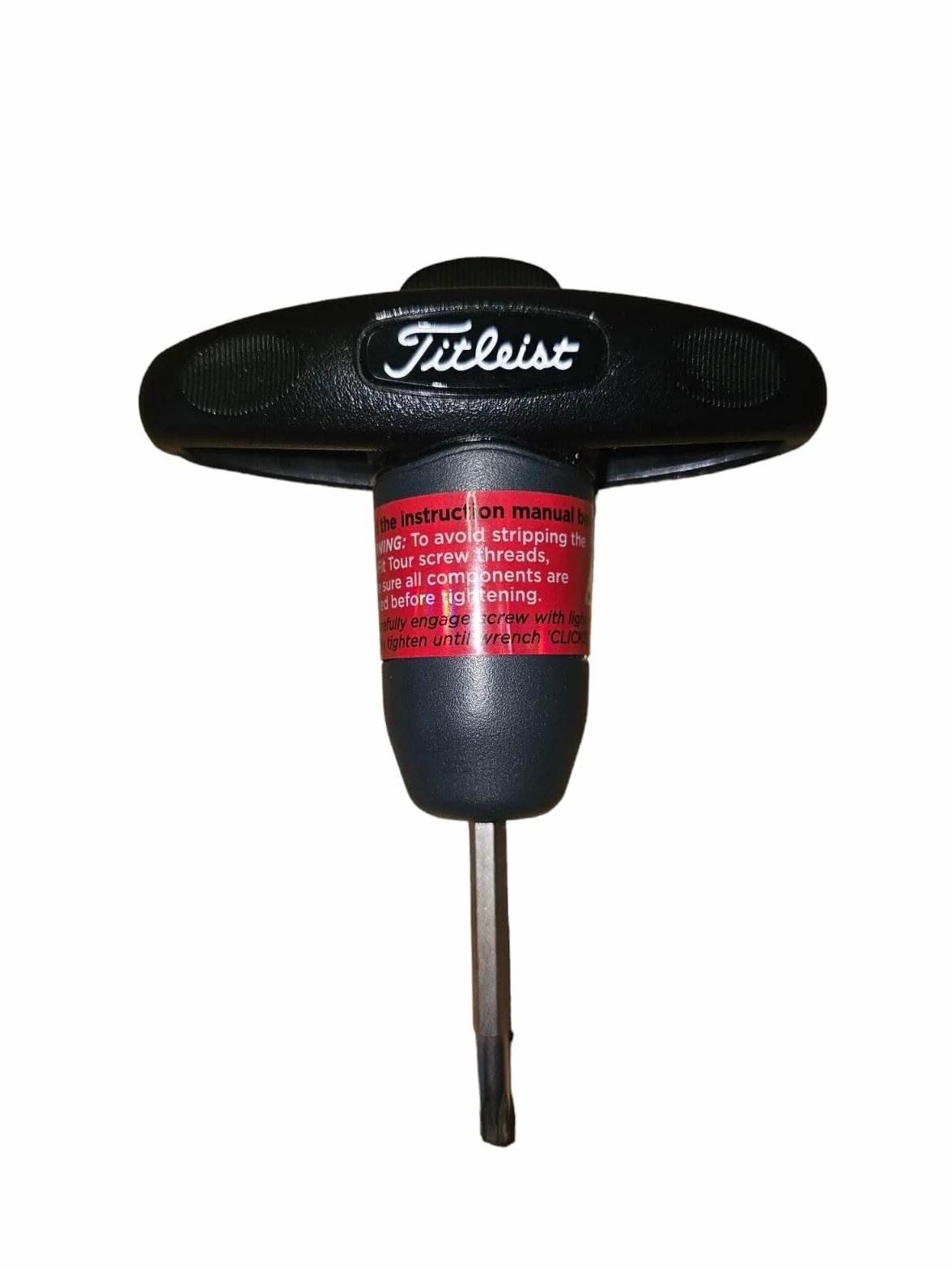 Titleist 915 SureFit Tour Torque Wrench Tool for Drivers, Woods & Hybrids with Performance Manual by