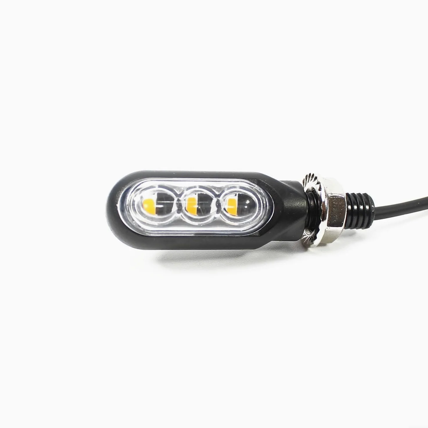 Kit de luces eléctricas para bicicleta, 12 V, juego de faros delanteros e intermitentes, ABS PC impermeable IP65 para motocicleta, bicicleta eléctrica y scooter