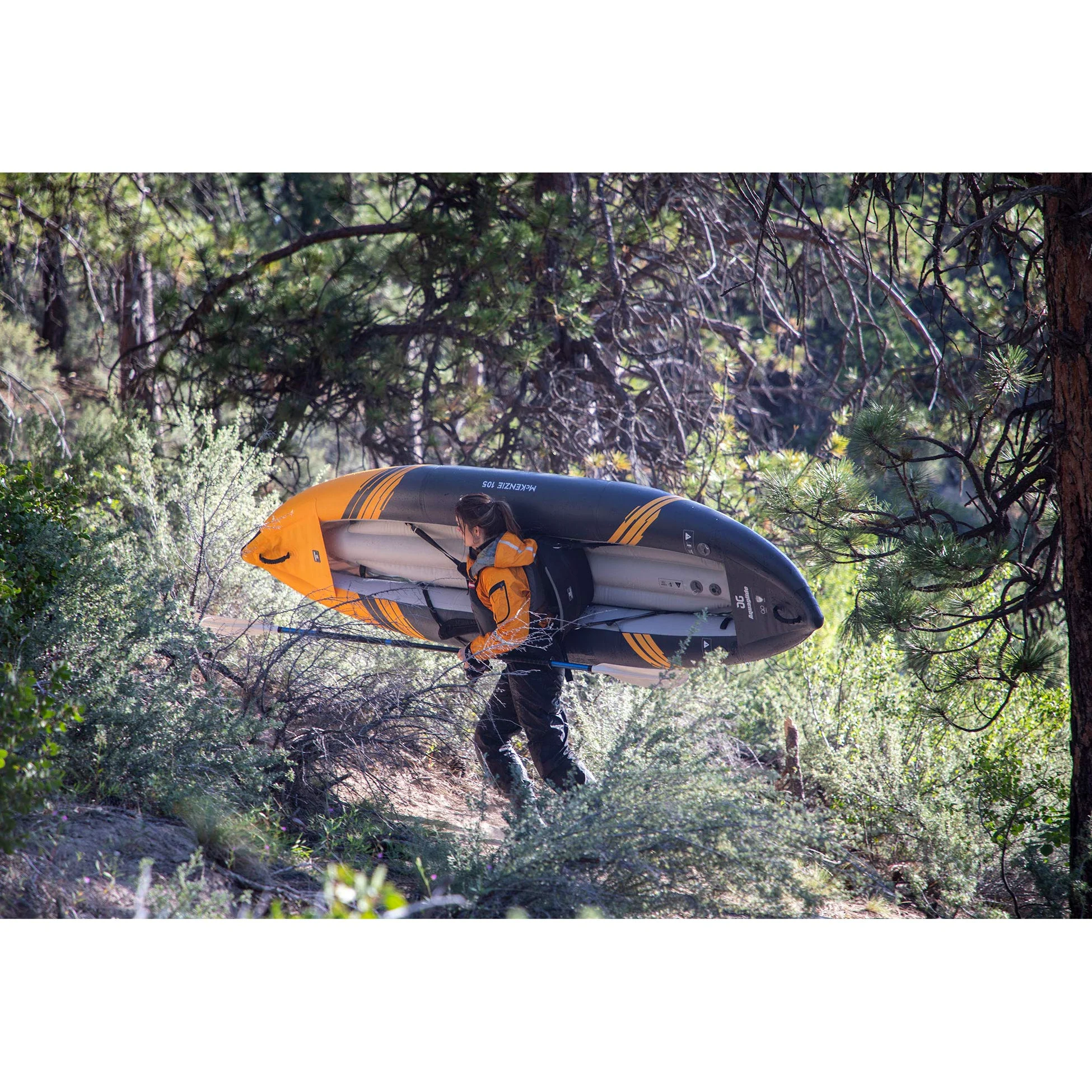 AQUAGLIDE Mckenzie - Kayak Inflable - Kayak de Aguas bravas