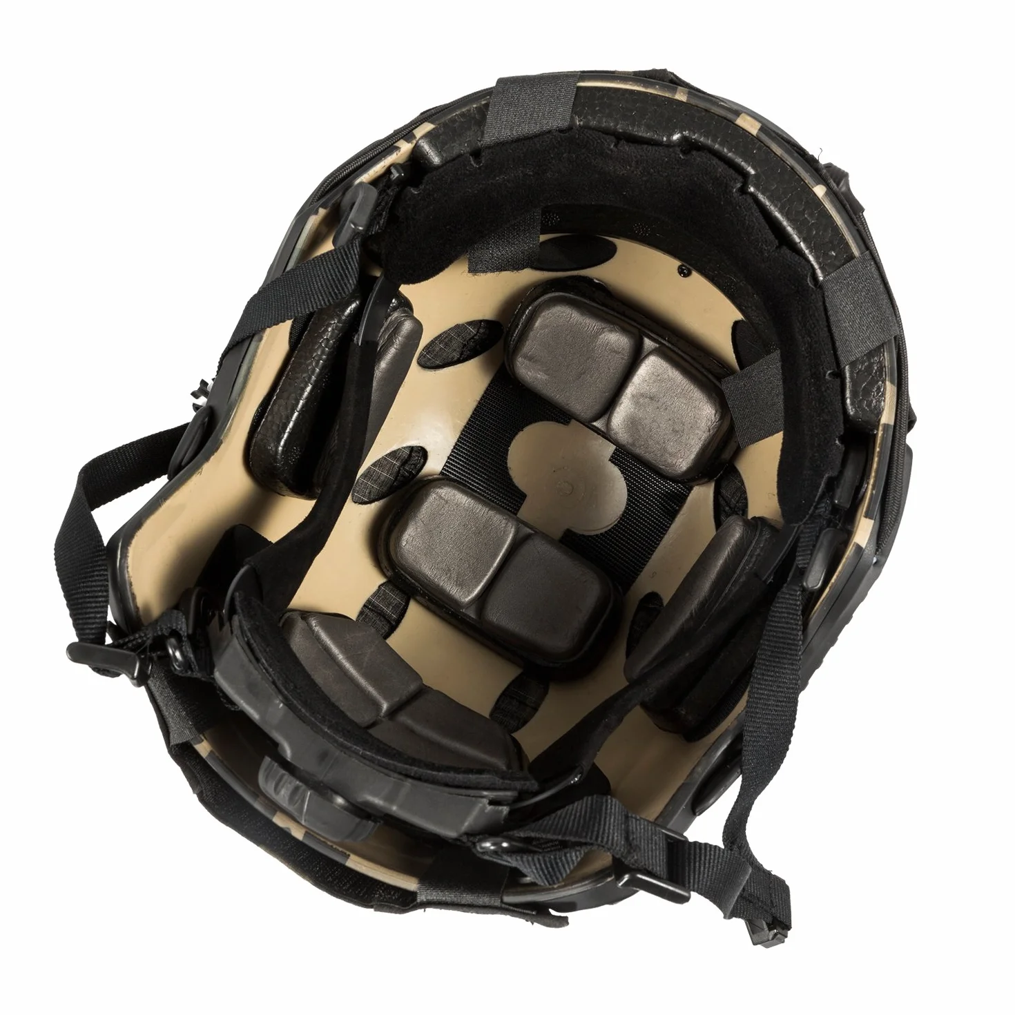 Onetigris Casco Táctico Airsoft Fast - Casco Militar Tipo PJ con Funda y Montura para Gafas NVG, Ideal para CQB, Tiro y Paintball