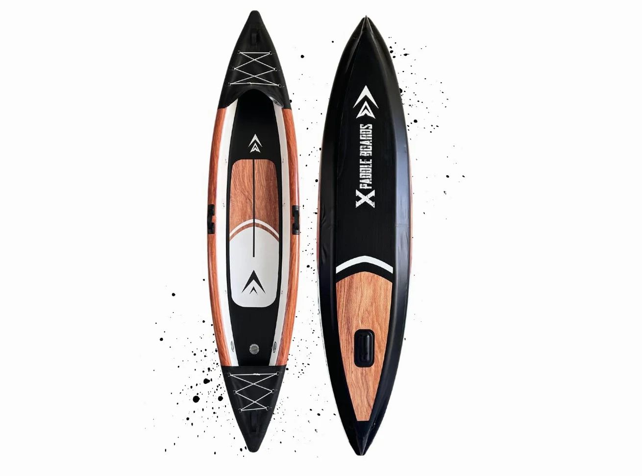 Canoa Kayak Inflable 1 Plaza Dropstitch 366 x 75 x 42 cm K-Black
