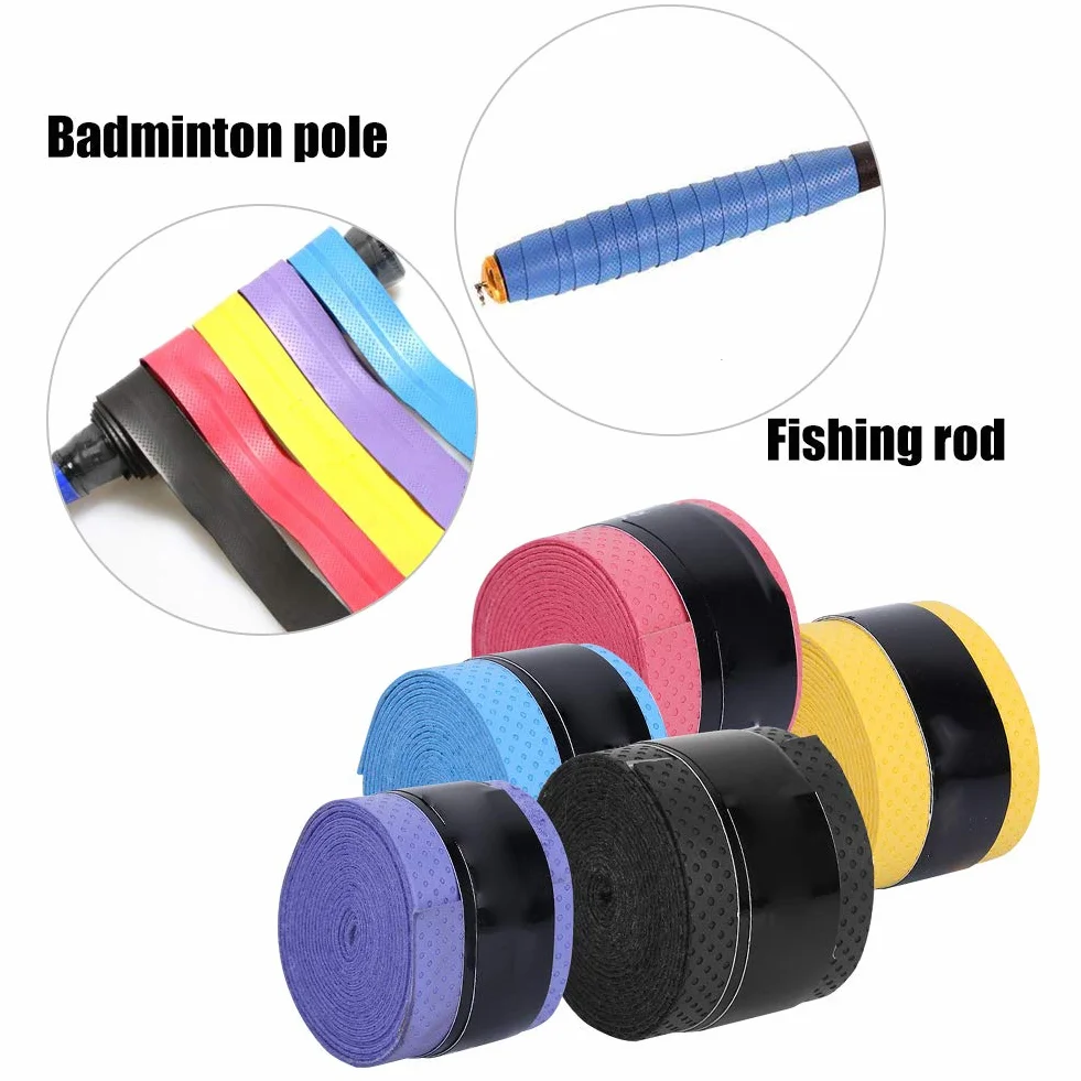 OUKENS Overgrips de Raqueta de bádminton de Tenis, 60 Piezas, Antideslizante y súper Absorbente, Cinta de Agarre de Raqueta, Cinta para el Sudor para Raquetas para Raquetas de Tenis de Bádminton