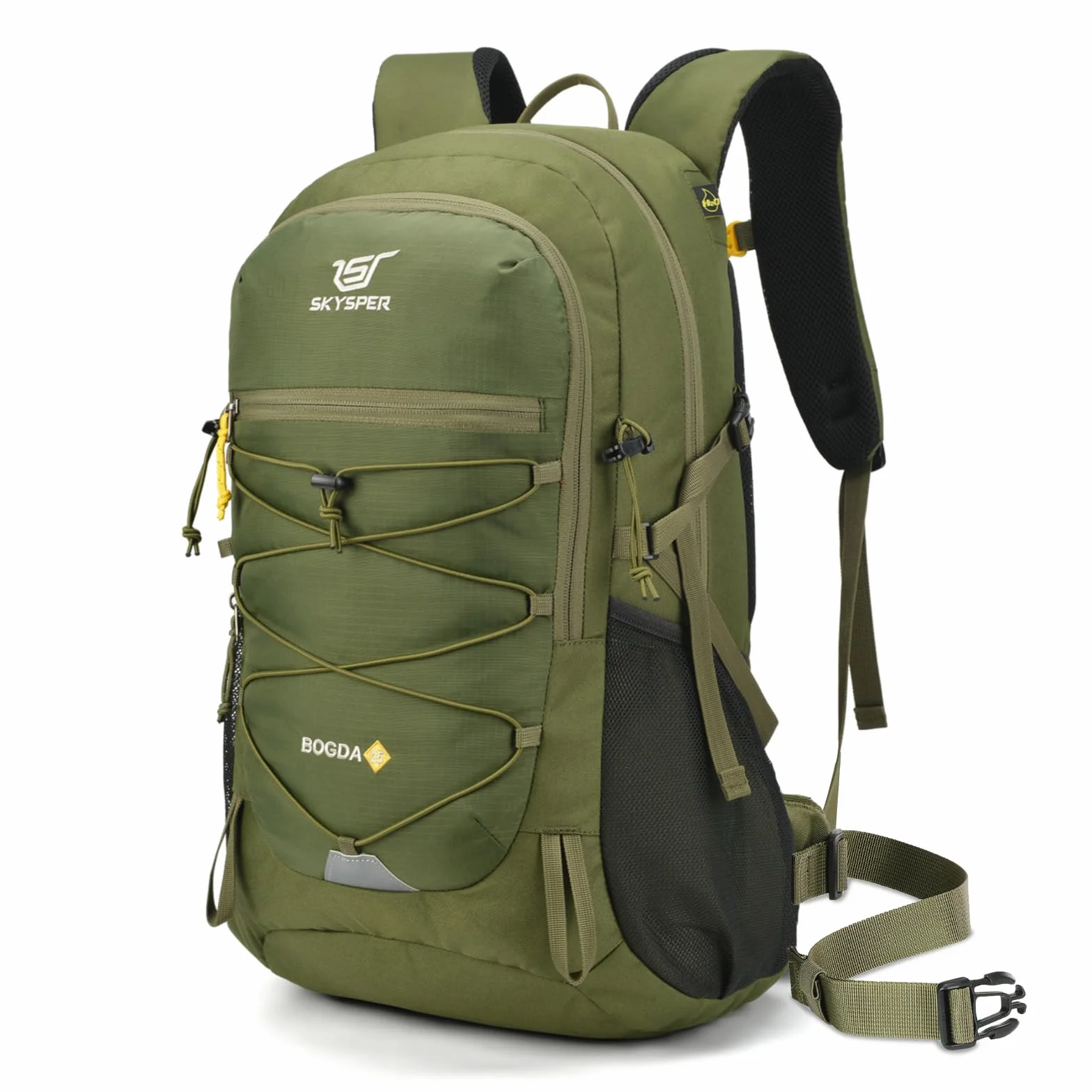 SKYSPER Mochila Senderismo 25L Mochila Montaña Pequeña | con Cubierta de lluvia para Trekking Viaje Caminhada