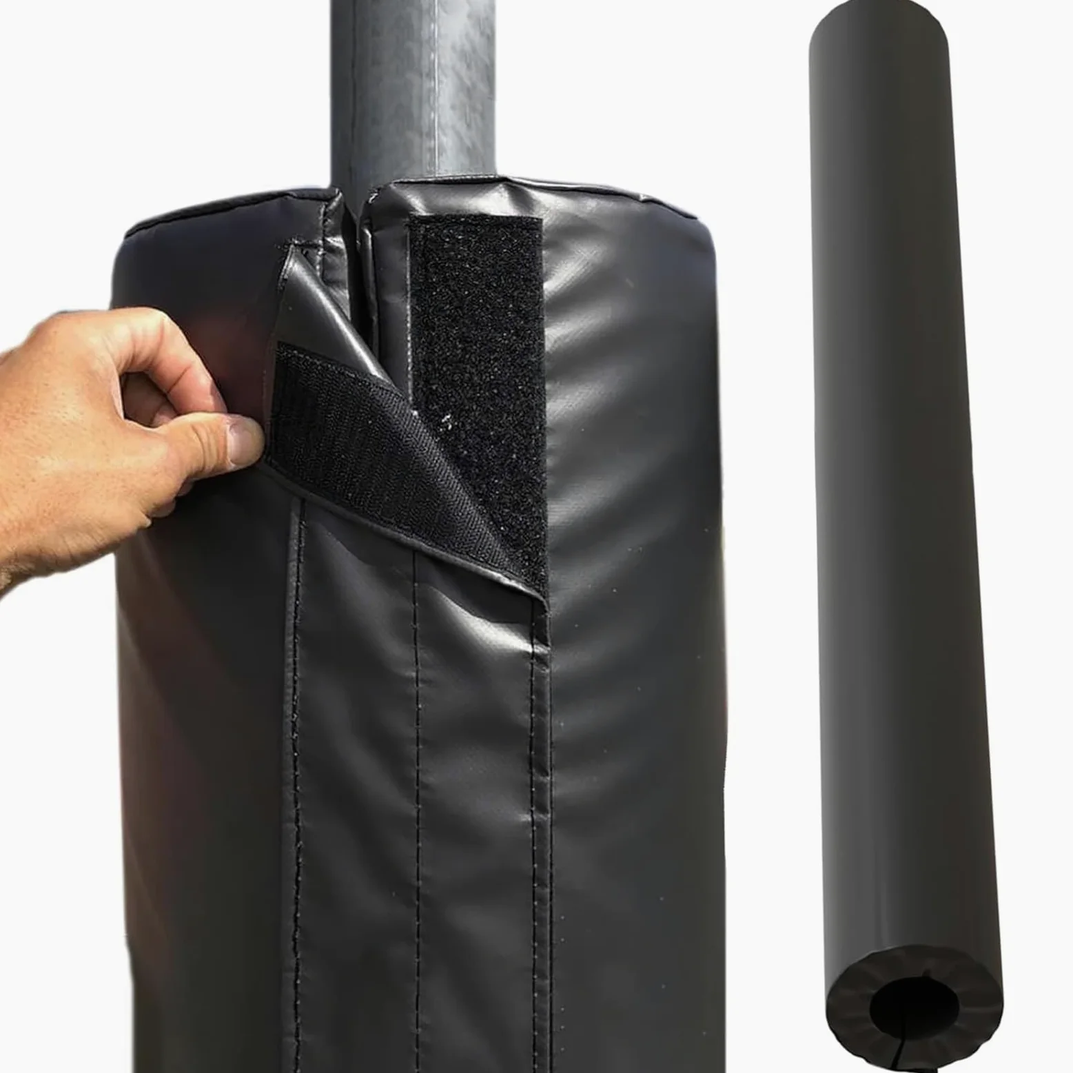 Acolchado impermeable para aro de baloncesto, barrera de choque para mayor seguridad, amortiguación protectora de postes, cubierta de seguridad para equipos deportivos, protección contra impactos