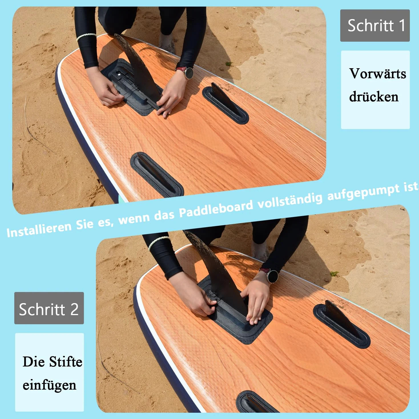 Tabla de remo de pie, tabla inflable SUP