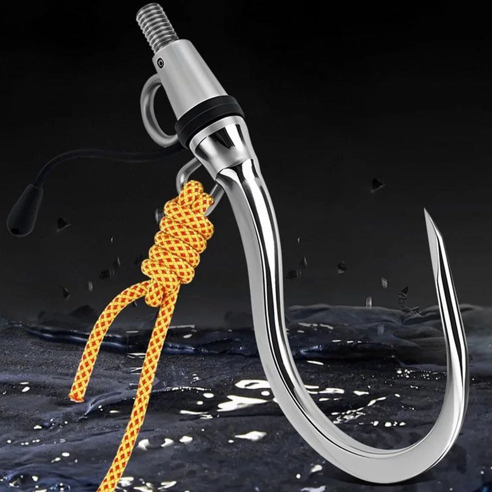 Gancho Volador de Acero Inoxidable 304 con Cuerda para Pesca en Mar
