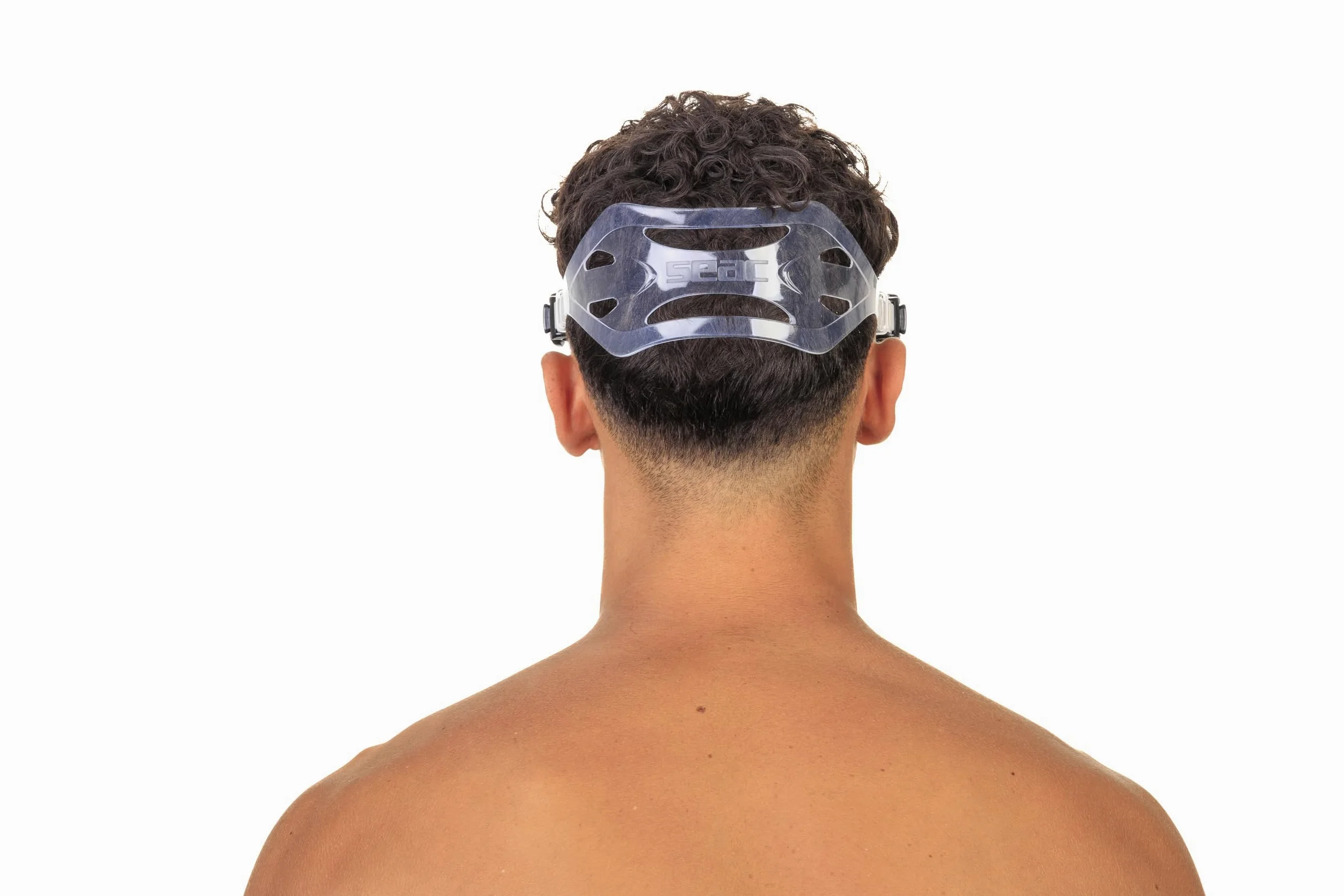 SEAC Set bis Boss Dry - Set de Silicona para Buceo y Snorkel con Máscara y Snorkel con Sistema Dry Top y Válvula de Purga Unisex Adulto