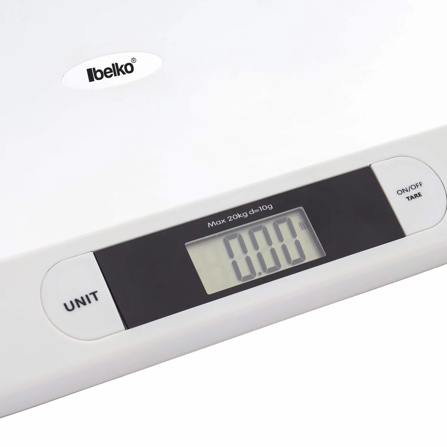 Belko Báscula digital plana para bebés 20 kg báscula de lactancia para niños
