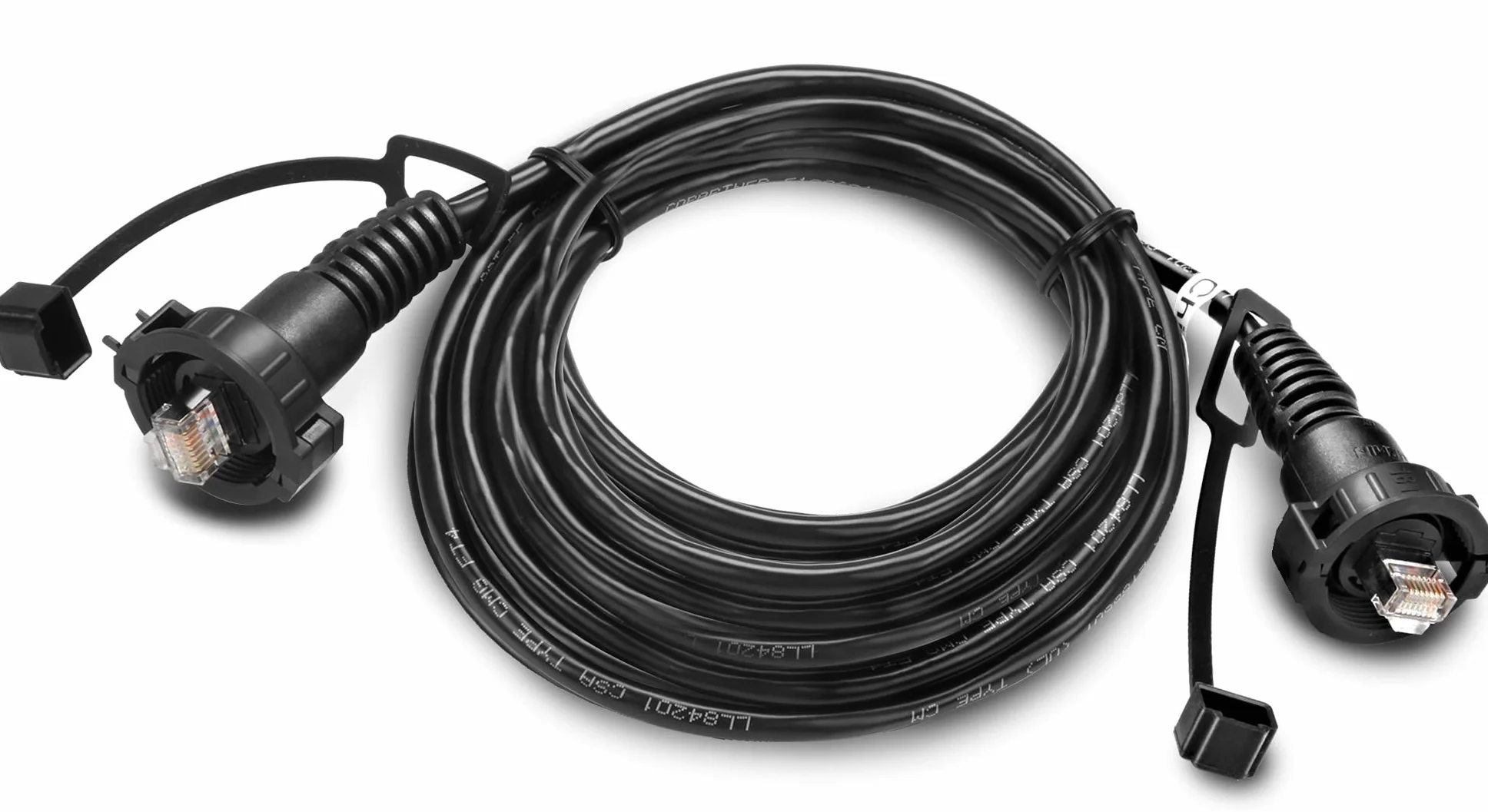 Garmin 010-10551-00 6.1m Negro - Cable de Red (6,1 m, RJ-45, RJ-45, Negro)