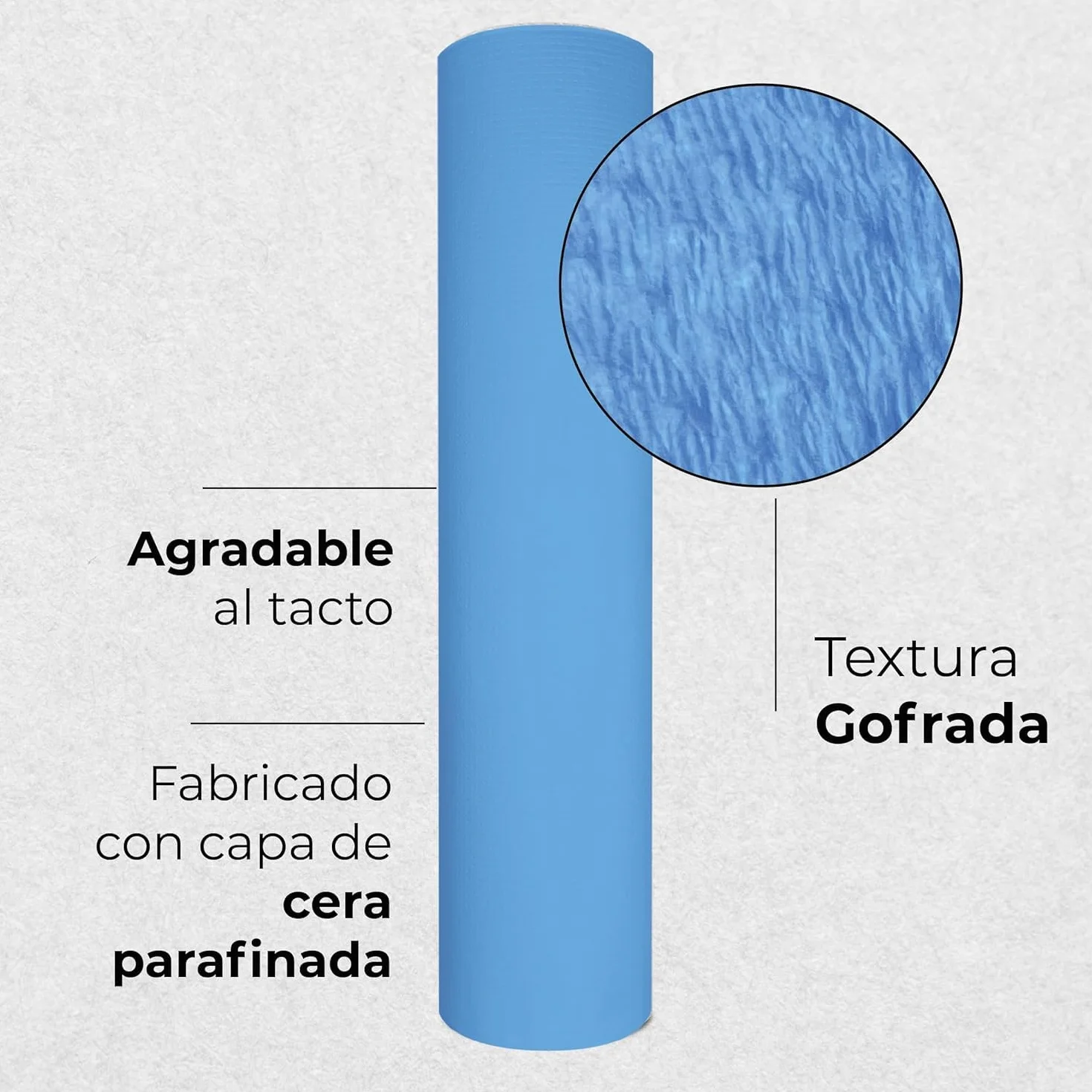 Papel Camilla Parafinado Sin Precorte Blanco Pack 4 + Aceite de Masaje 1 L
