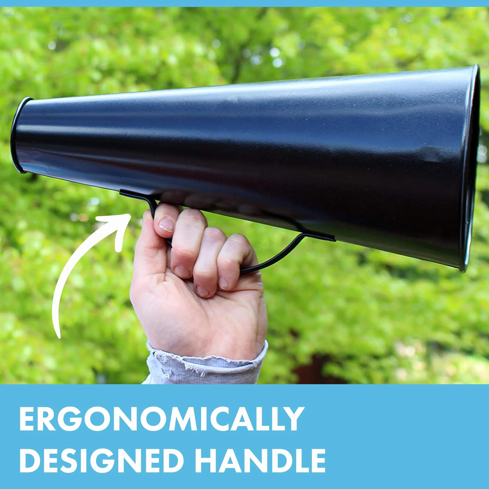 Vintage Metal Megaphone Large