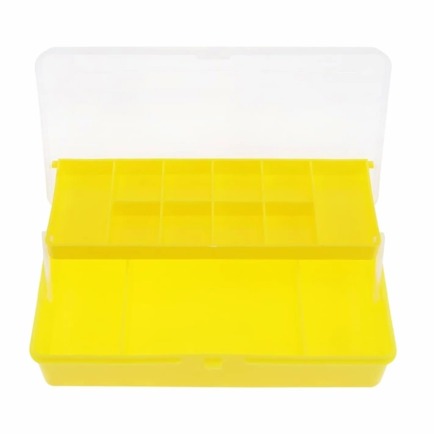 Caja para Aparejos Pesca, Cajas Profesionales Para Pesca En El Mar, Diseño Plegable, Caja Para Aparejos De Pesca, Caja Para Señuelos De Pesca, Herramienta De Pesca Caja para Accesorios de Pesca(24cm)