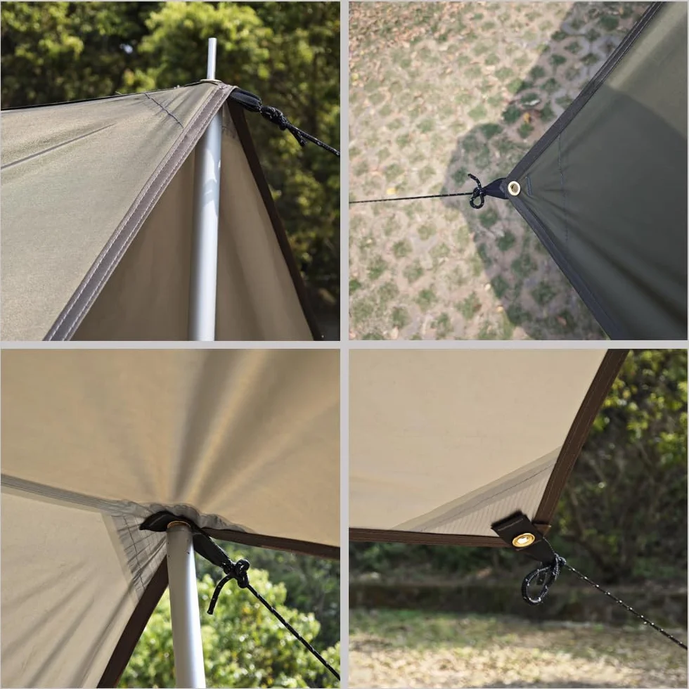 SUV Awning - Toldo con barras para coche, para camping, apto para coches pequeños SUV y furgonetas