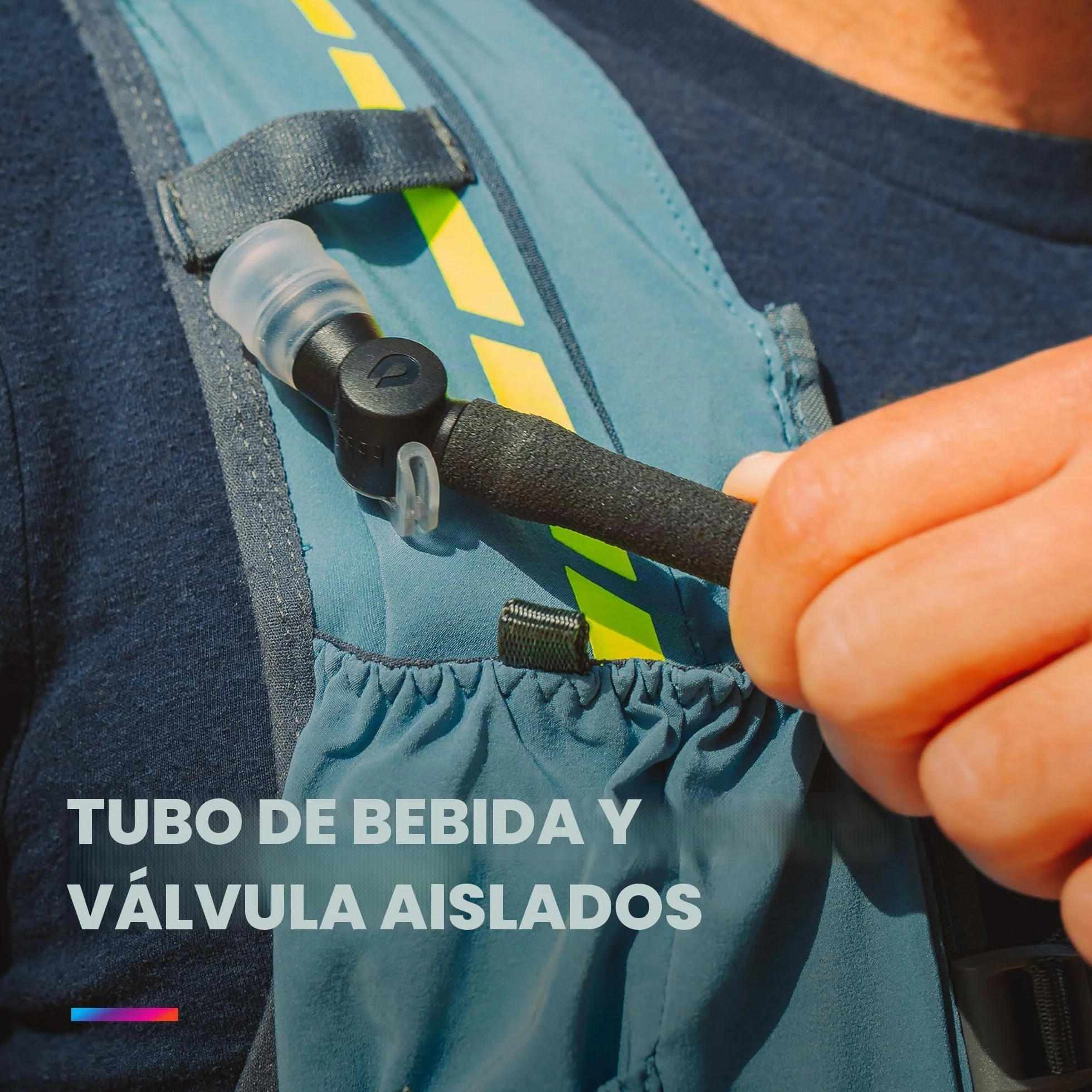 HydraPak Velocity IT (depósito de hidratación de 1,5 L o 2 L) – Bolsa de agua aislada para paquete de hidratación – Válvula de mordida autosellante, a prueba de fugas y apta para lavavajillas