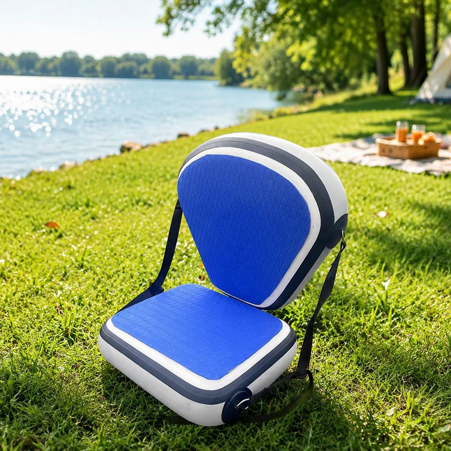 Asiento Hinchable para Kayak, Accesorio Práctico Y Versátil para Tablas de Paddle Surf.