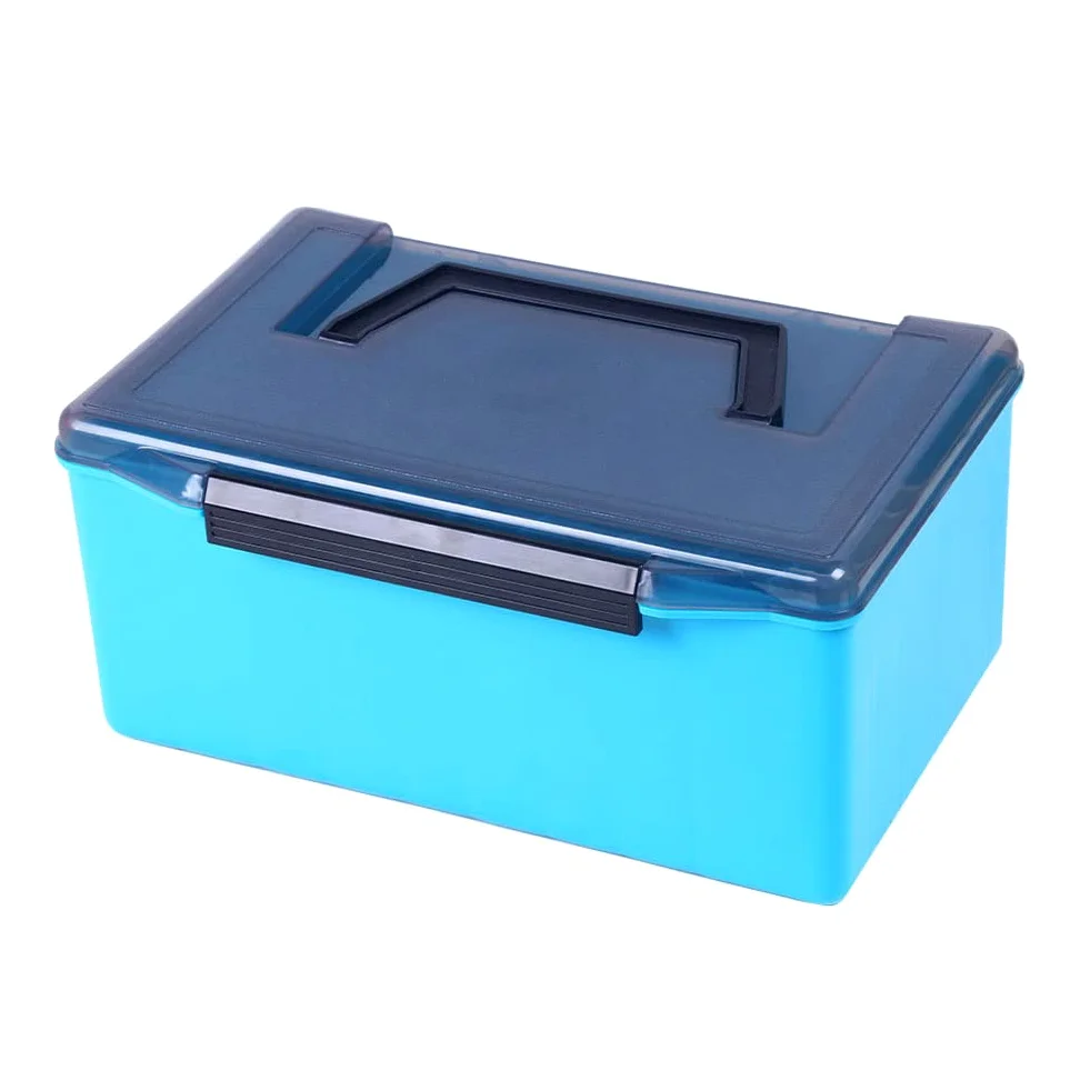 Cajas de pesca Caja de aparejos de pesca, Caja de cebo con divisor de desmontable, Caja de almacenamiento de gancho, Accesorios de pesca de carpa, Caja de pesca ( Color : 001 , tamaño : 27x16x12.5cm )